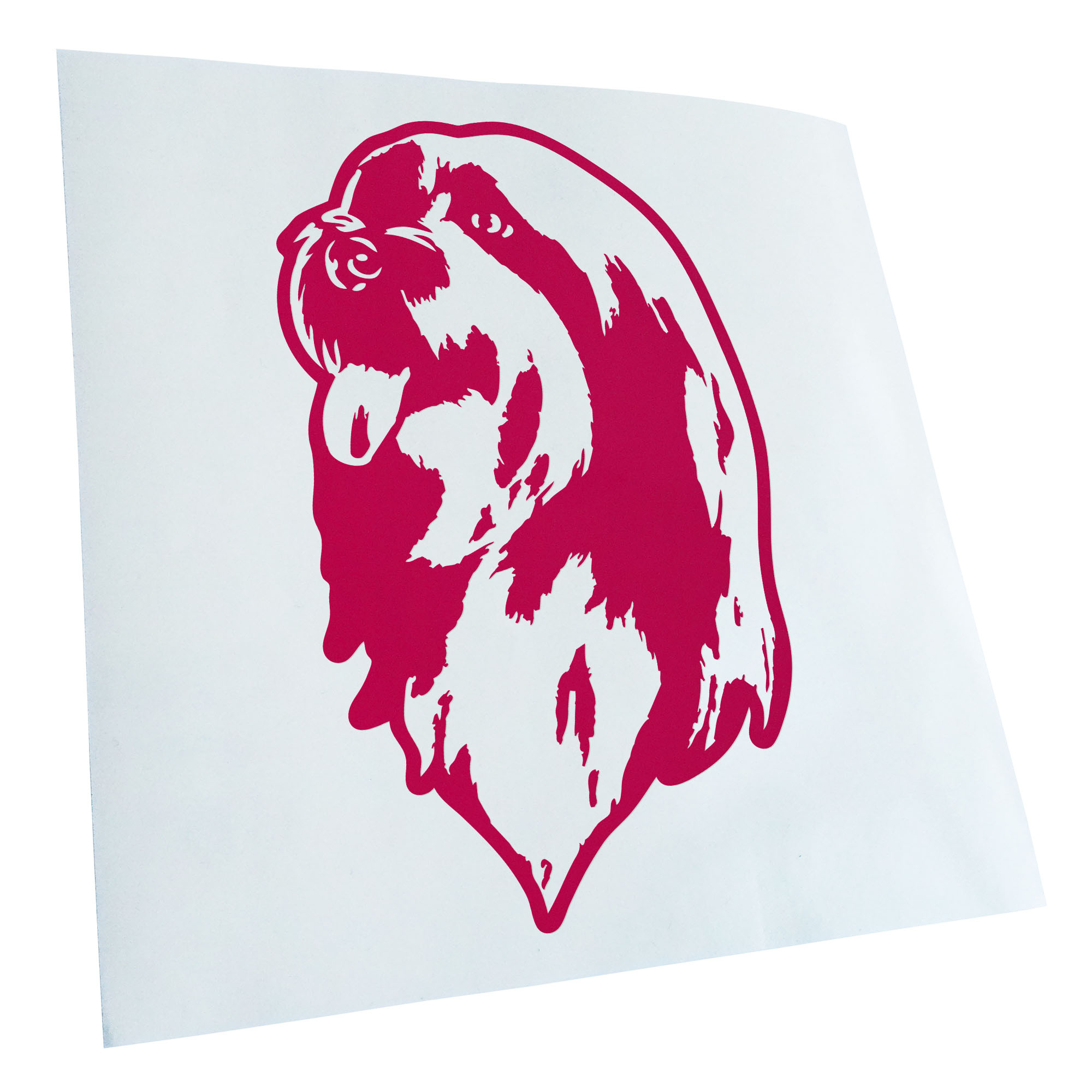 Autoaufkleber Bearded Collie Hund Laptop Fahrrad LKW Motorrad JDM - Picture 64 of 175