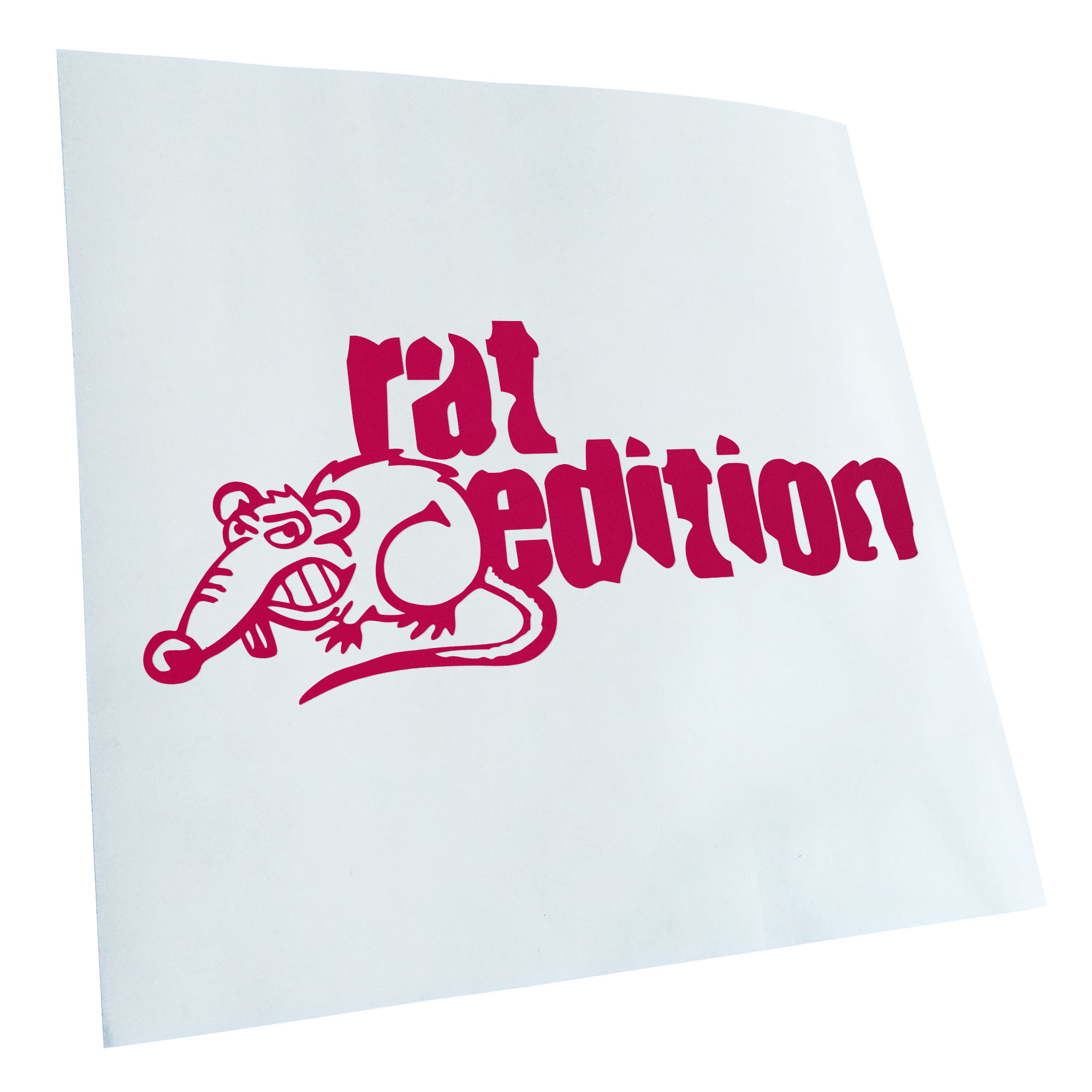 Autoaufkleber Rat Edition Laptop Fahrrad LKW Motorrad JDM - Bild 64 von 175