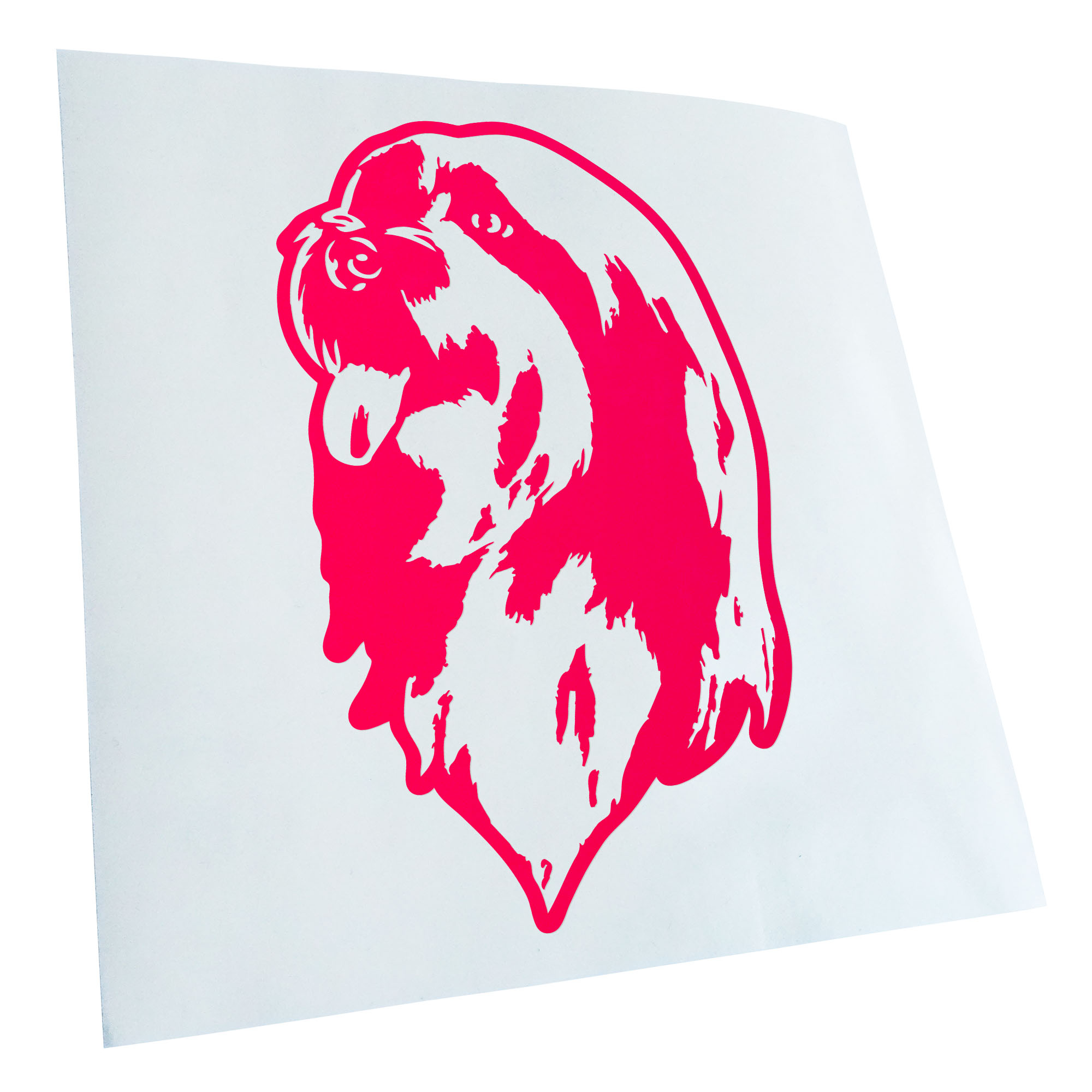 Autoaufkleber Bearded Collie Hund Laptop Fahrrad LKW Motorrad JDM - Picture 85 of 175