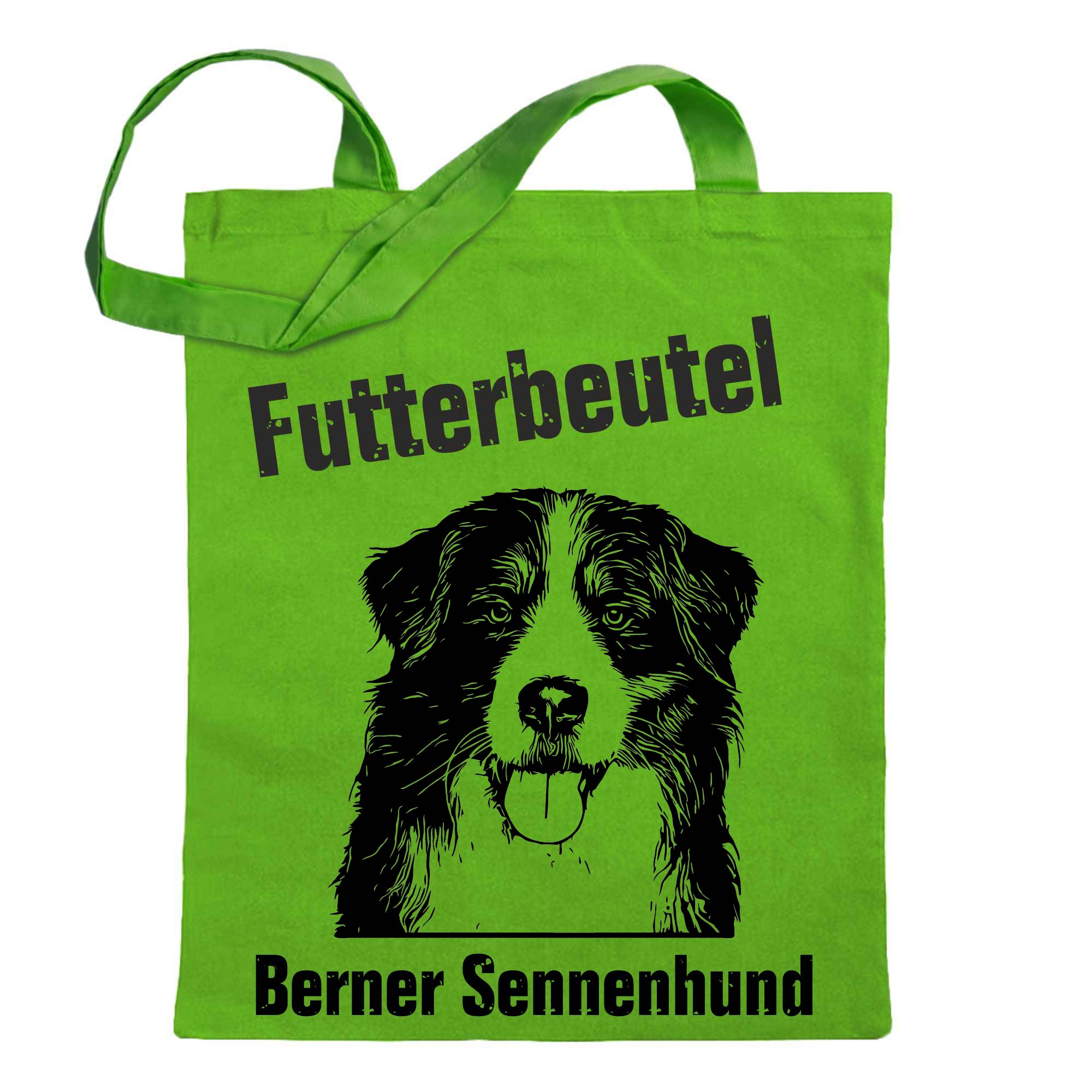 Futterbeutel - Berner Sennenhund - Einkaufsbeutel mit Motiv Hund - Jutebeutel b - Picture 29 of 91