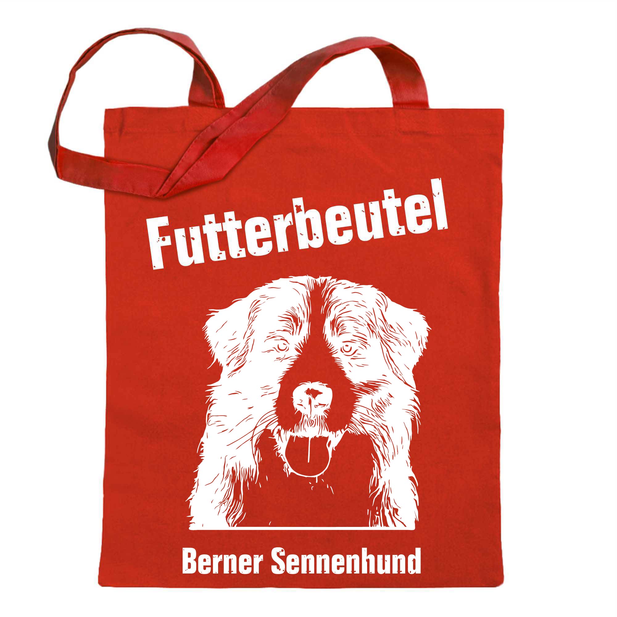 Futterbeutel - Berner Sennenhund - Einkaufsbeutel mit Motiv Hund - Jutebeutel b - Picture 50 of 91