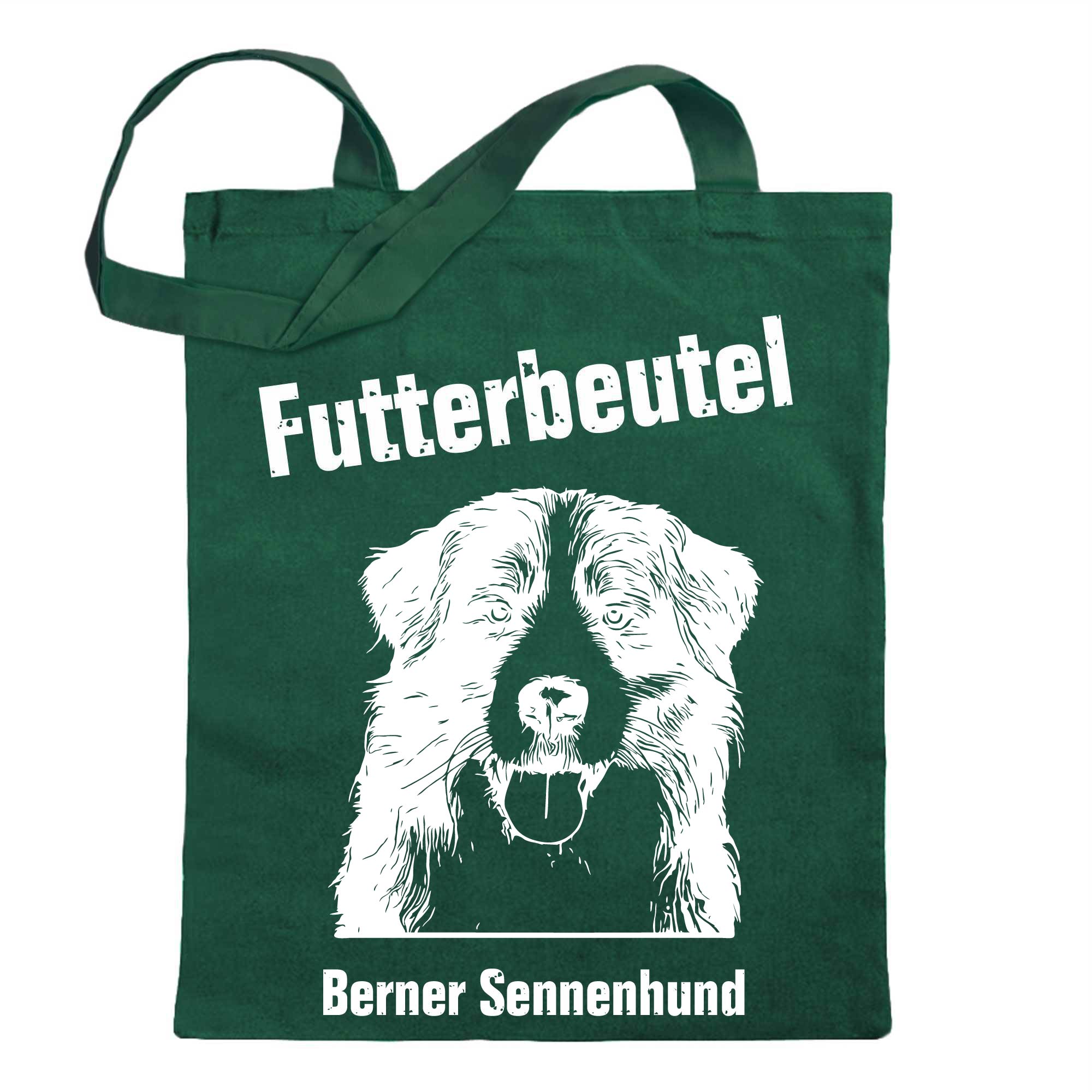 Futterbeutel - Berner Sennenhund - Einkaufsbeutel mit Motiv Hund - Jutebeutel b - Picture 78 of 91