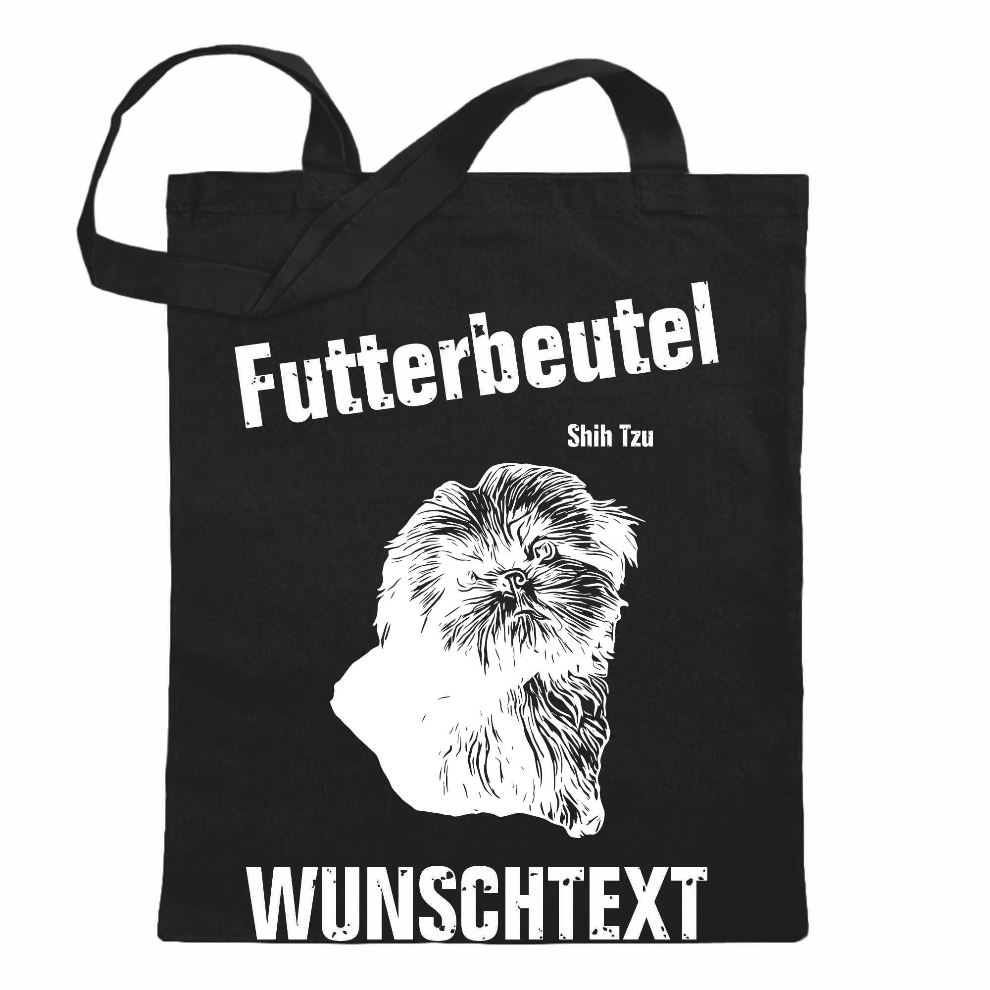 Futterbeutel - Shih Tzu - Einkaufsbeutel Wunschtext mit Motiv Hund - Jutebeutel - Picture 64 of 91