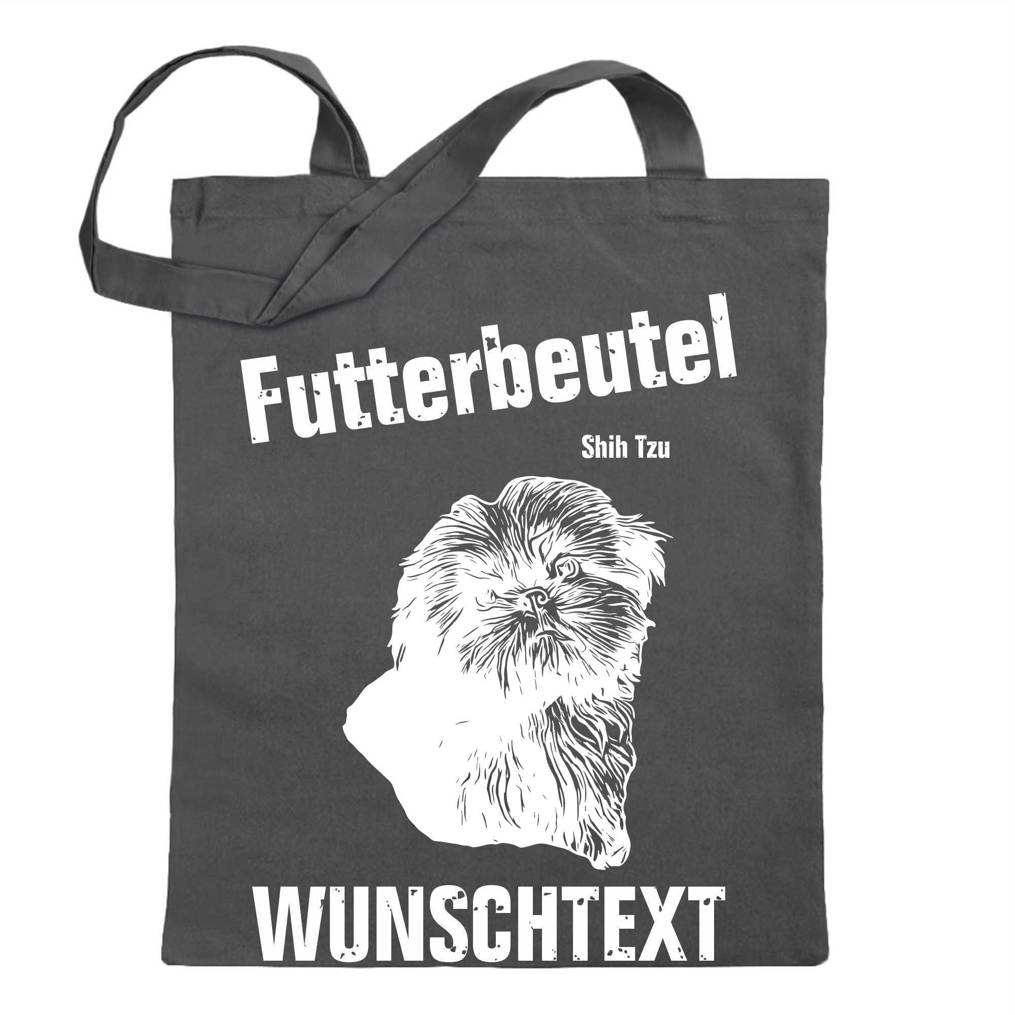 Futterbeutel - Shih Tzu - Einkaufsbeutel Wunschtext mit Motiv Hund - Jutebeutel - Picture 71 of 91