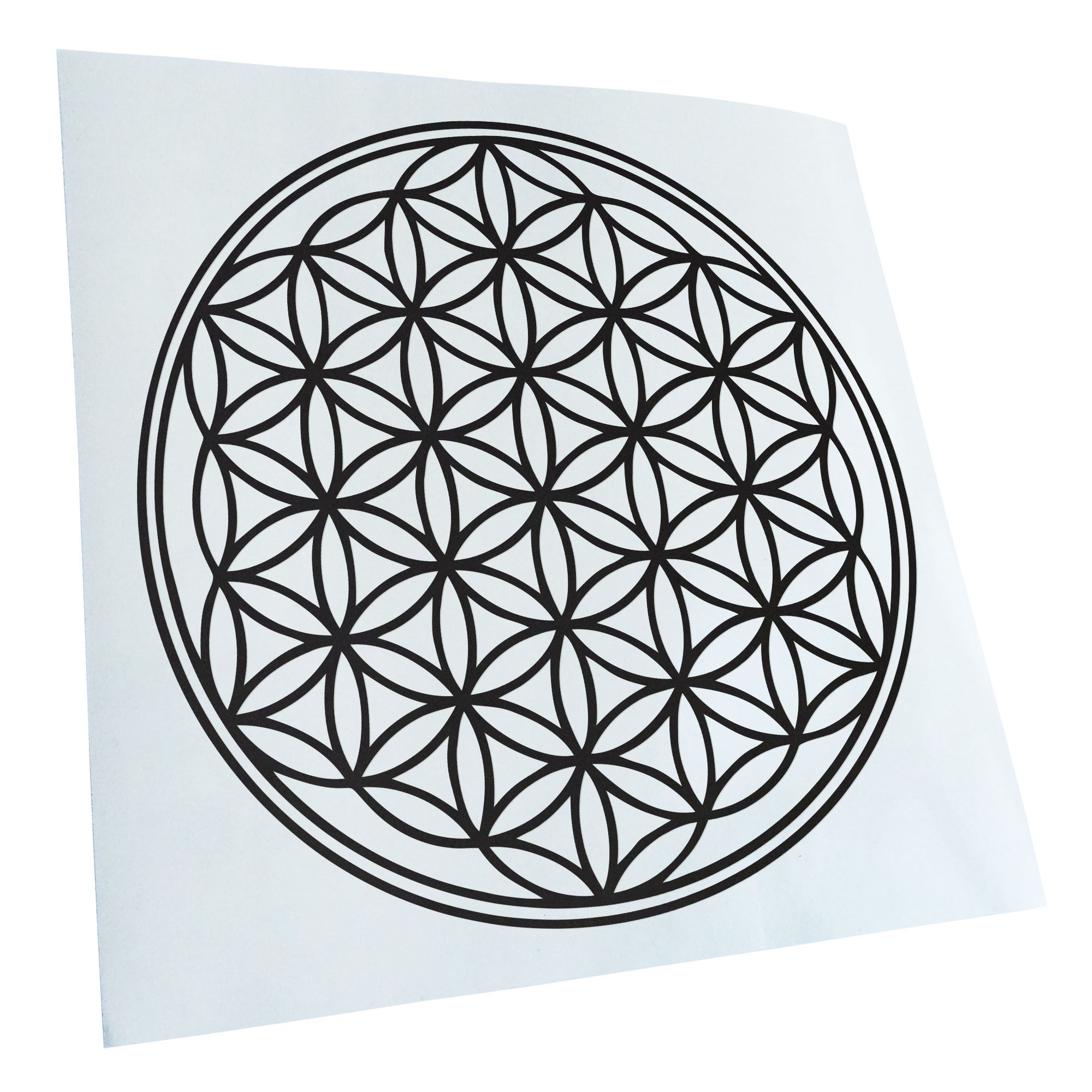 Autoaufkleber Blume des Lebens Baum Selbstklebend Fahrrad LKW - Picture 15 of 182