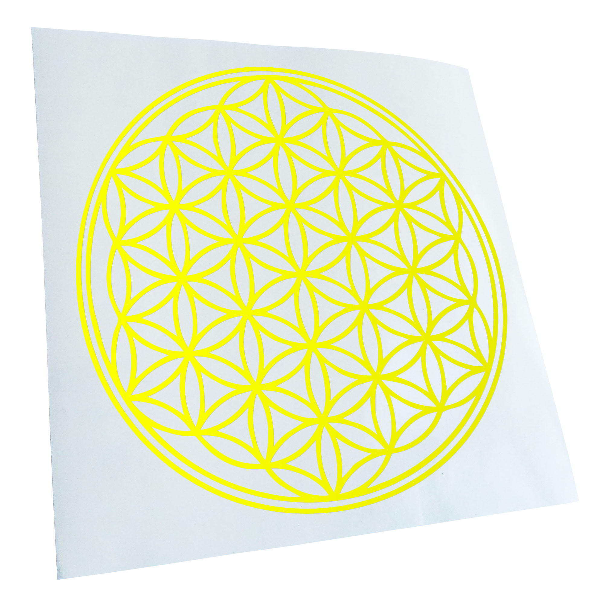 Autoaufkleber Blume des Lebens Baum Selbstklebend Fahrrad LKW - Picture 43 of 182