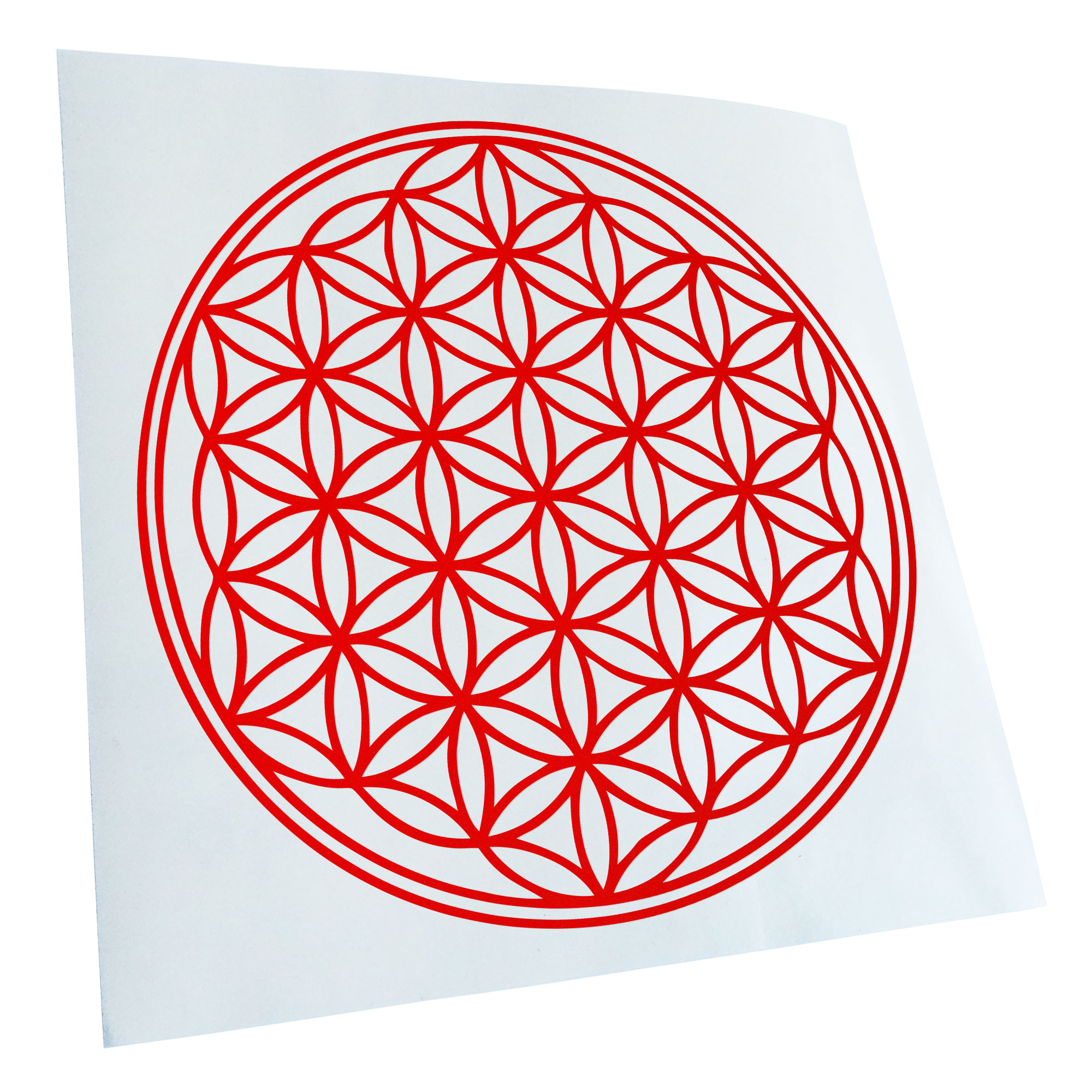 Autoaufkleber Blume des Lebens Baum Selbstklebend Fahrrad LKW - Picture 50 of 182