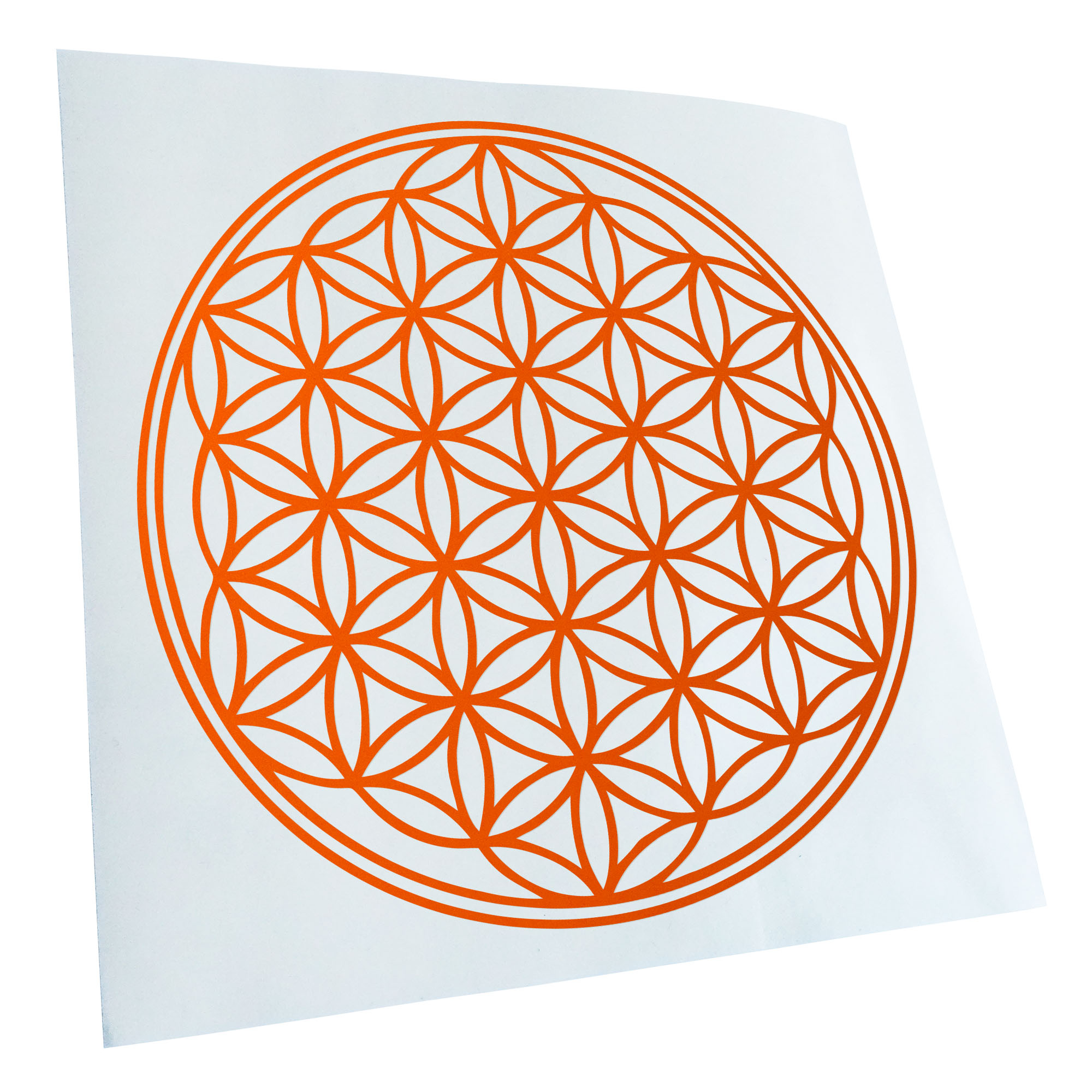 Autoaufkleber Blume des Lebens Baum Selbstklebend Fahrrad LKW - Picture 57 of 182