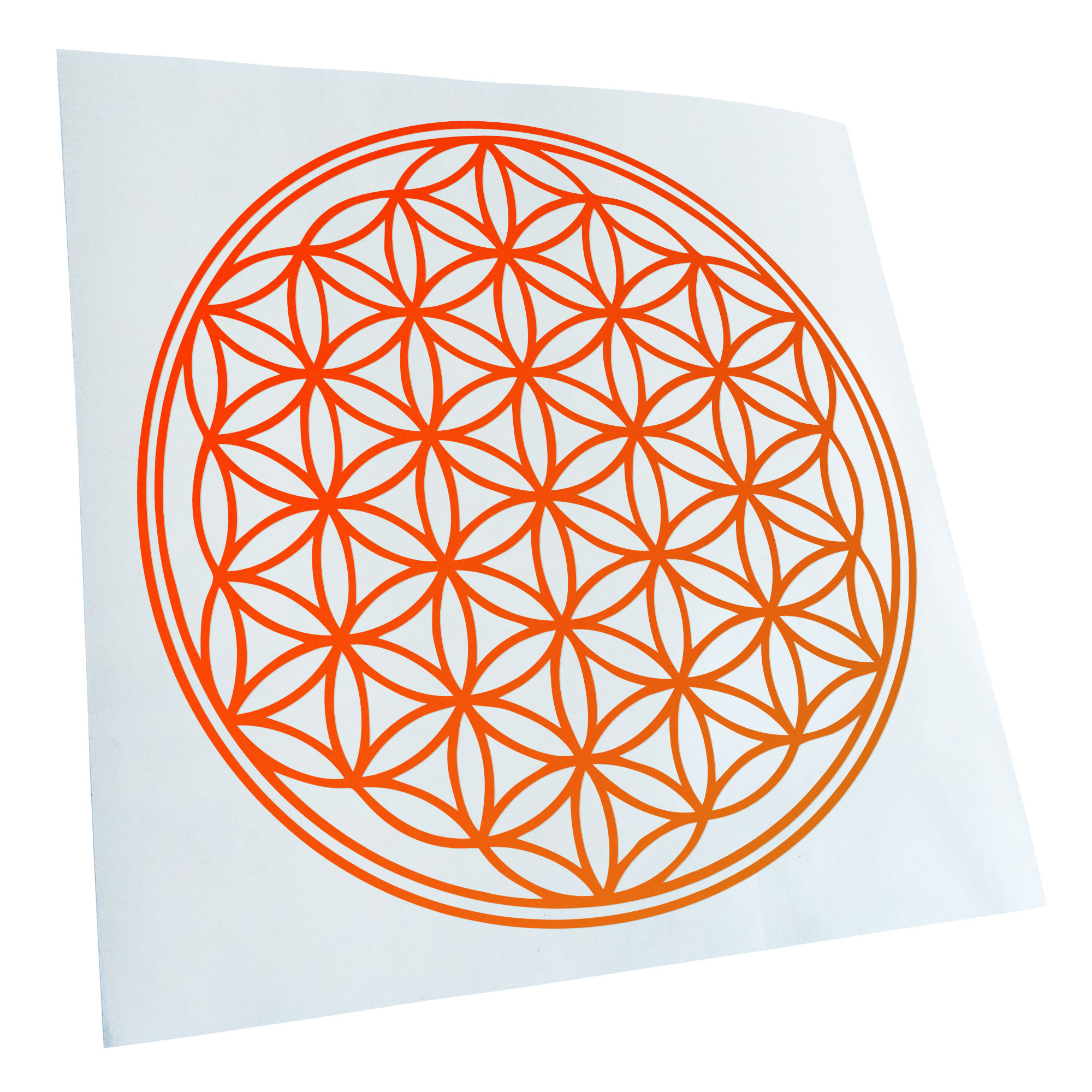 Autoaufkleber Blume des Lebens Baum Selbstklebend Fahrrad LKW - Picture 64 of 182