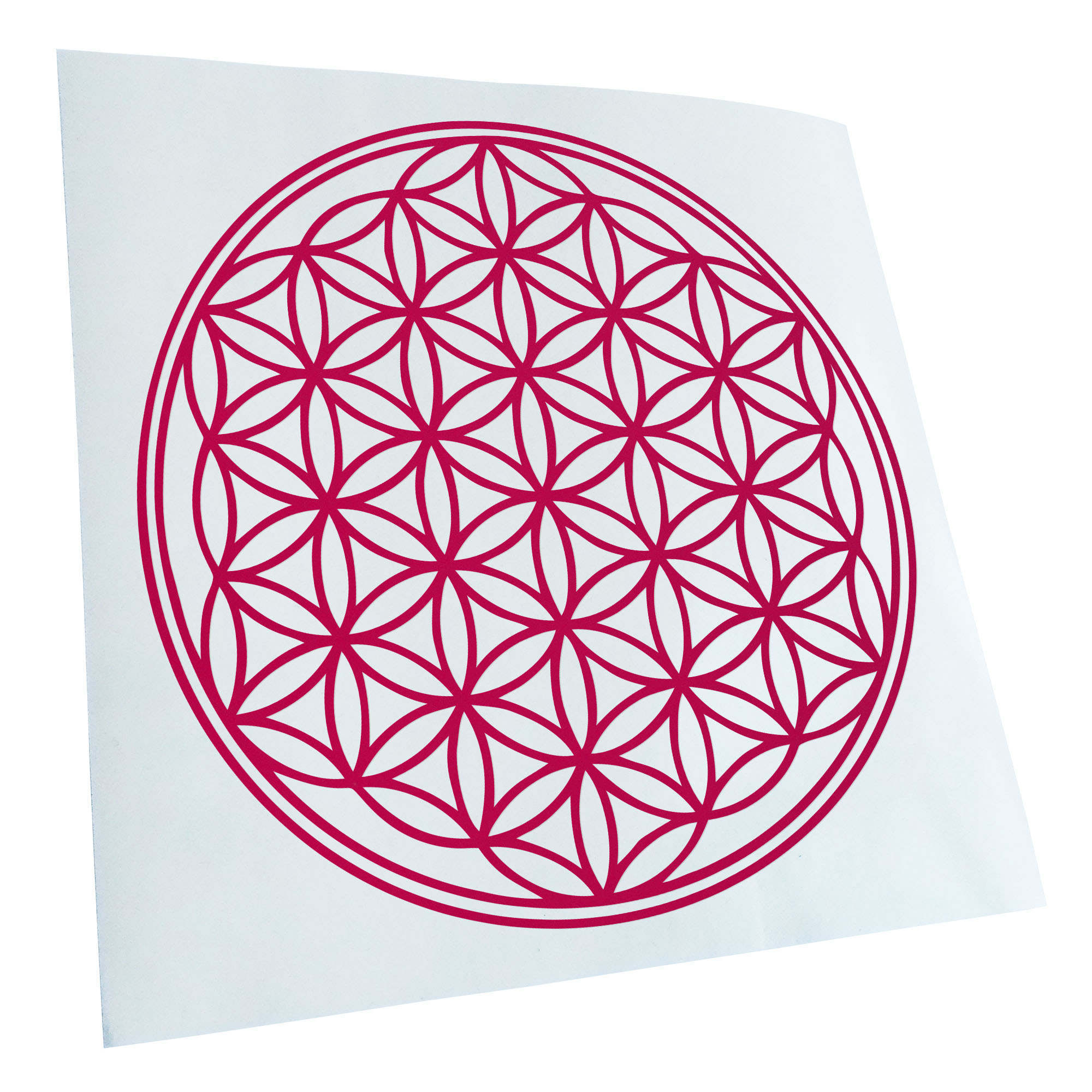 Autoaufkleber Blume des Lebens Baum Selbstklebend Fahrrad LKW - Picture 71 of 182