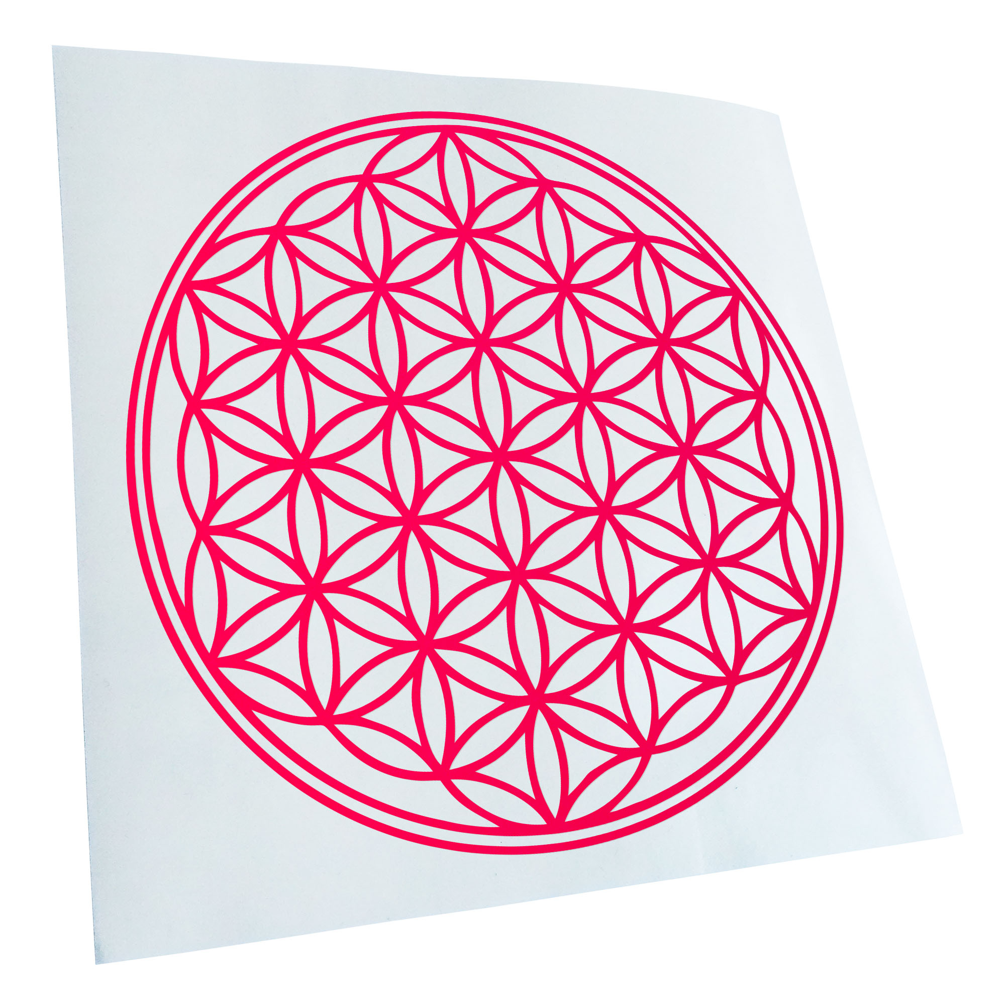 Autoaufkleber Blume des Lebens Baum Selbstklebend Fahrrad LKW - Picture 92 of 182