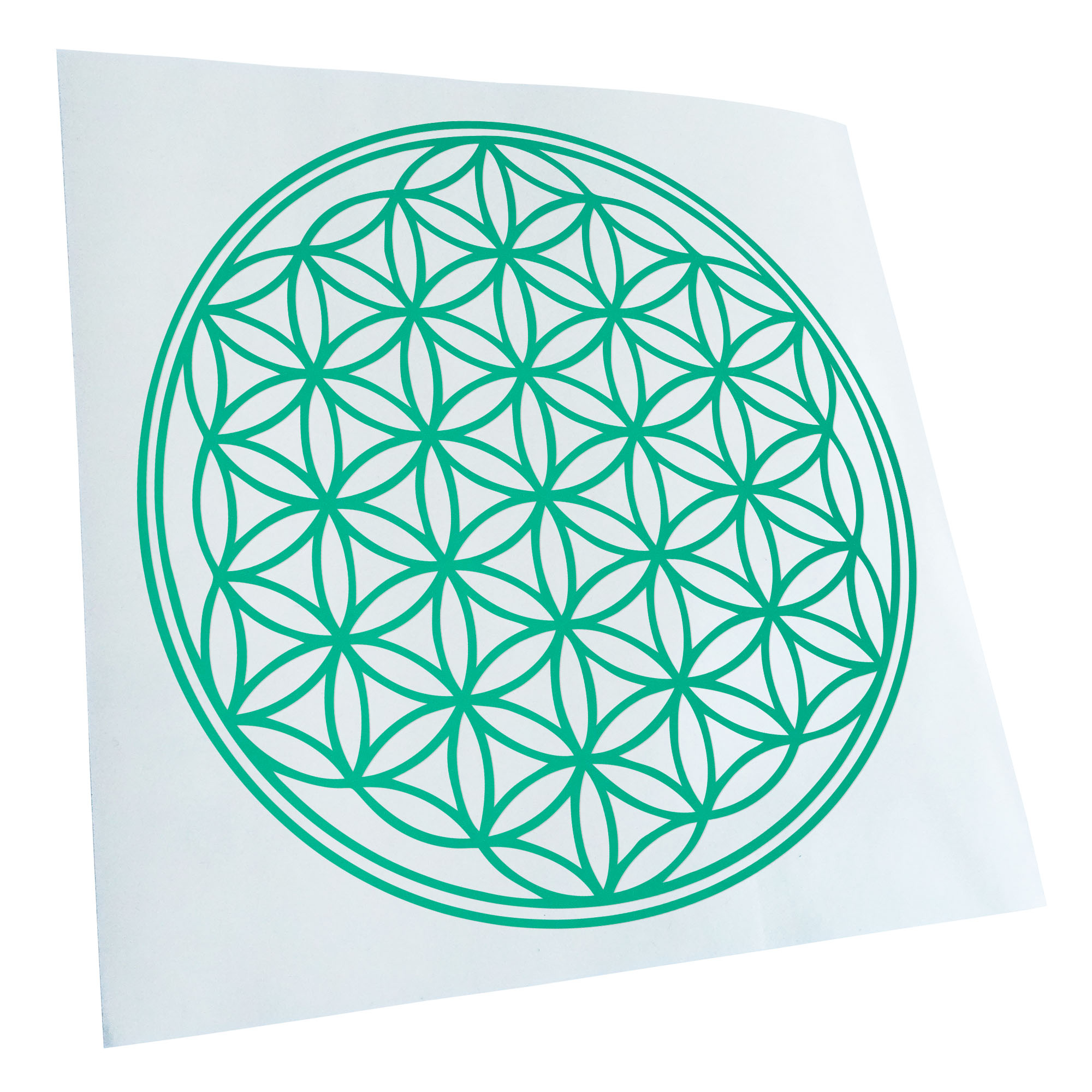 Autoaufkleber Blume des Lebens Baum Selbstklebend Fahrrad LKW - Picture 106 of 182