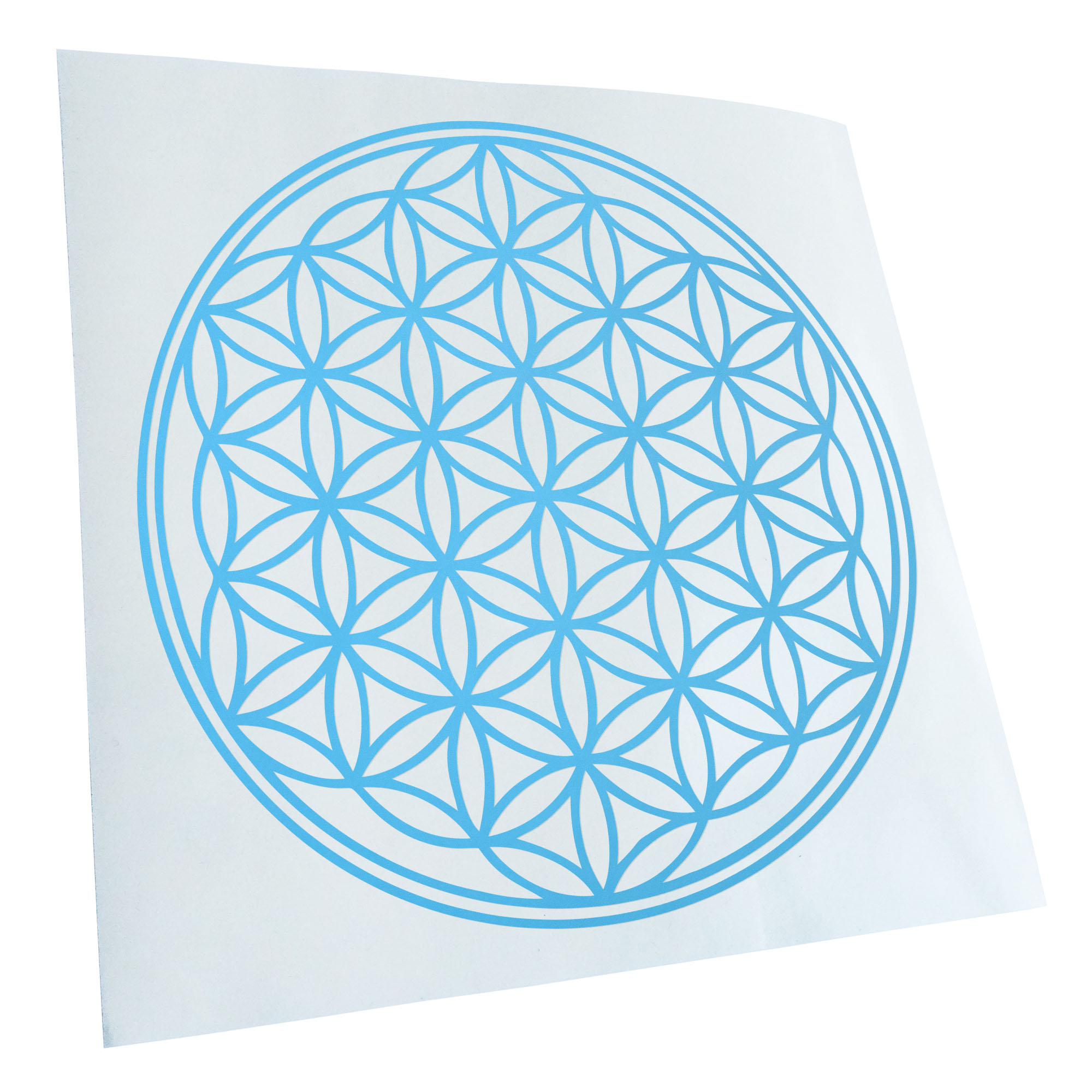 Autoaufkleber Blume des Lebens Baum Selbstklebend Fahrrad LKW - Picture 113 of 182