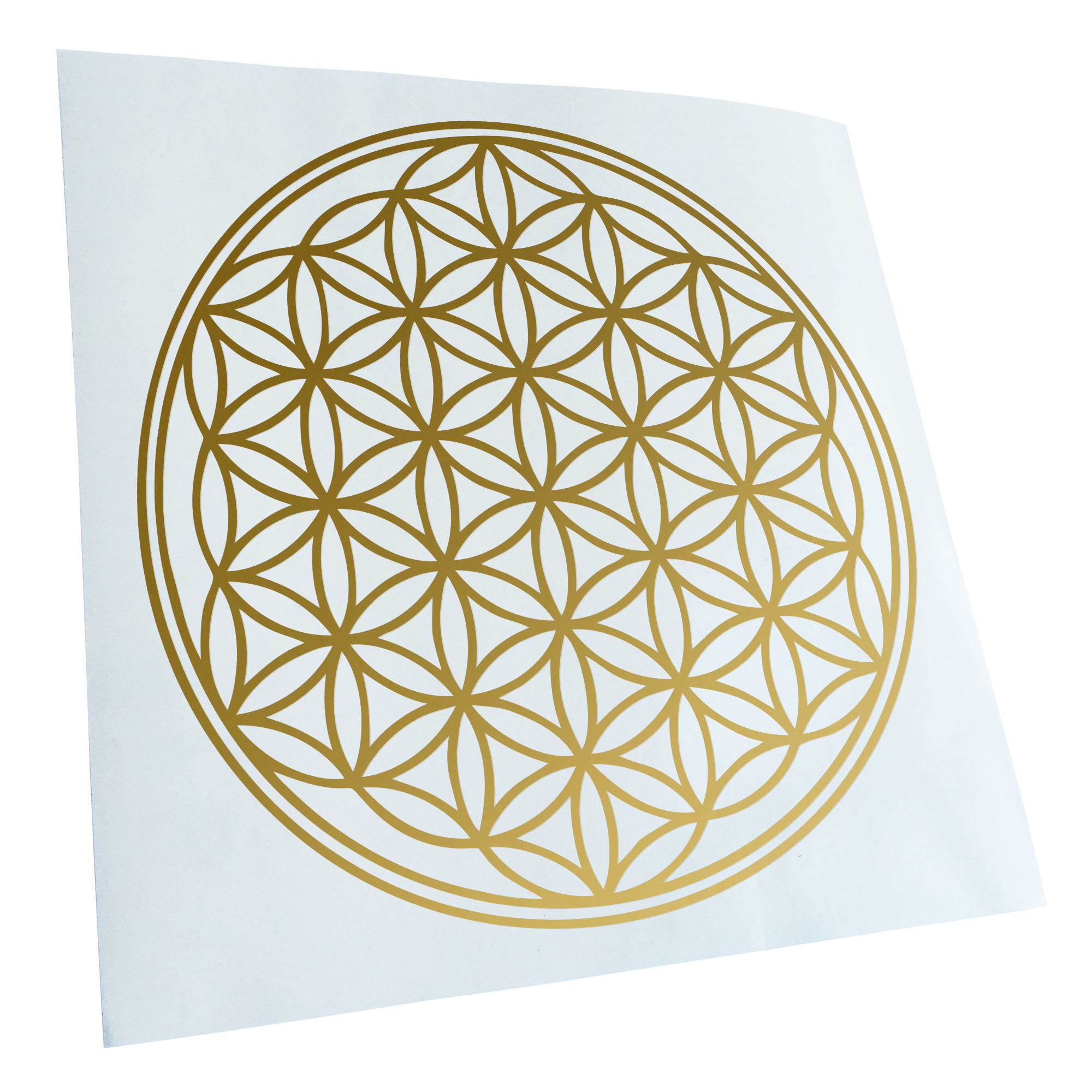 Autoaufkleber Blume des Lebens Baum Selbstklebend Fahrrad LKW - Picture 169 of 182