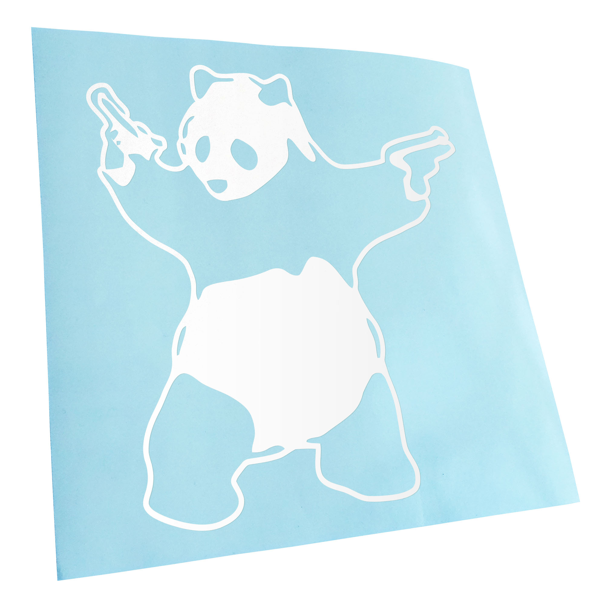 Autoaufkleber Panda with Guns Selbstklebend Fahrrad LKW - Picture 22 of 182