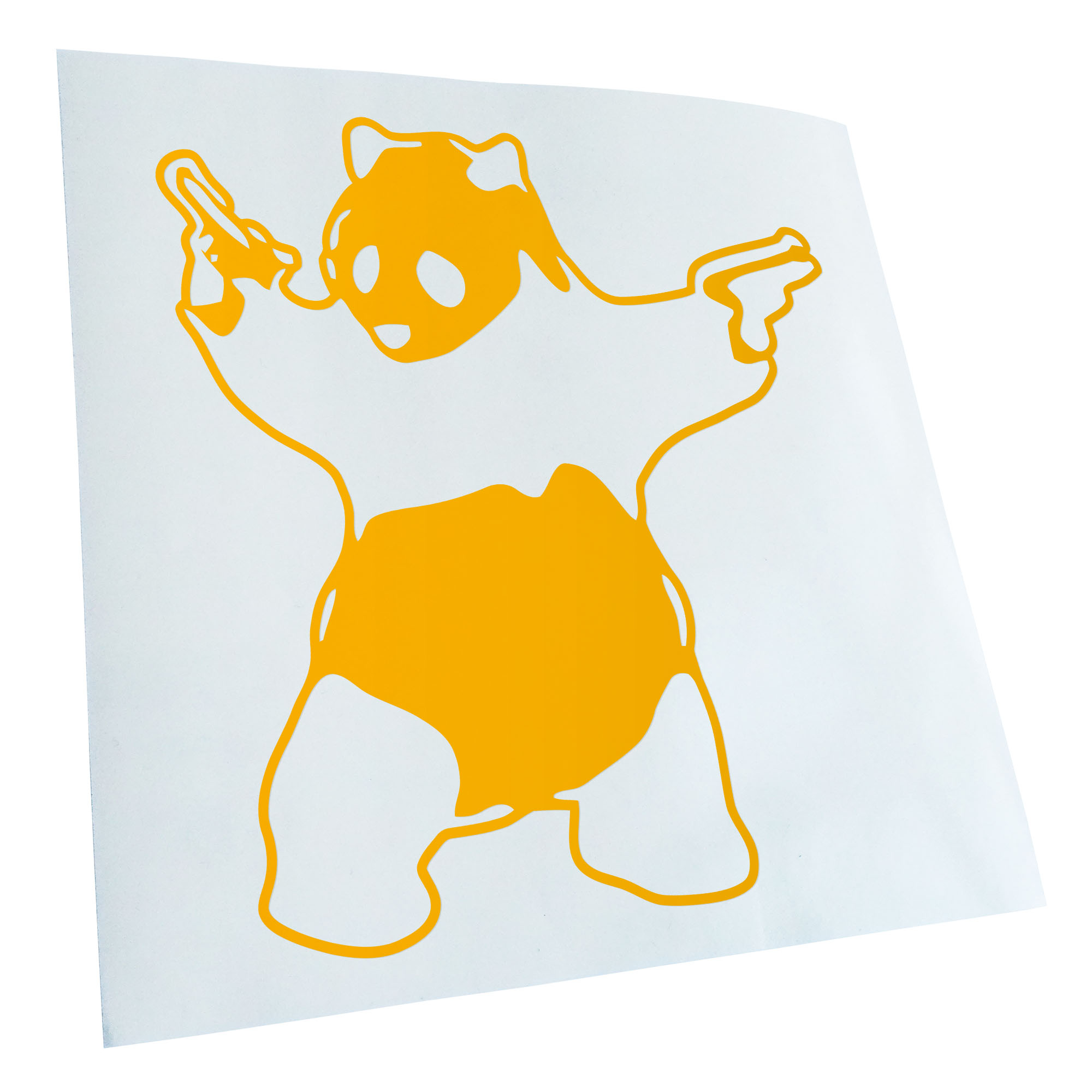 Autoaufkleber Panda with Guns Selbstklebend Fahrrad LKW - Picture 29 of 182