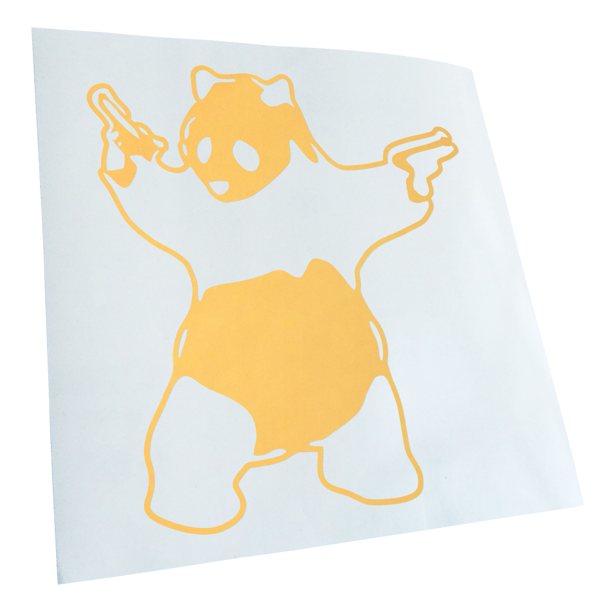 Autoaufkleber Panda with Guns Selbstklebend Fahrrad LKW - Picture 36 of 182