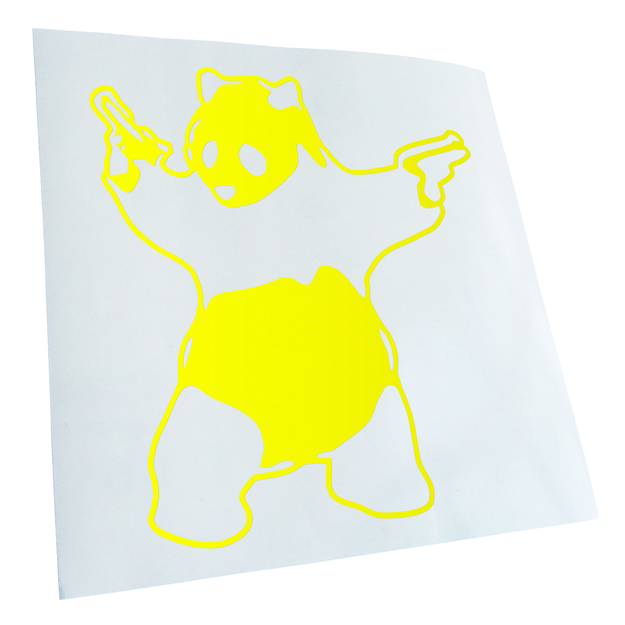 Autoaufkleber Panda with Guns Selbstklebend Fahrrad LKW - Picture 43 of 182