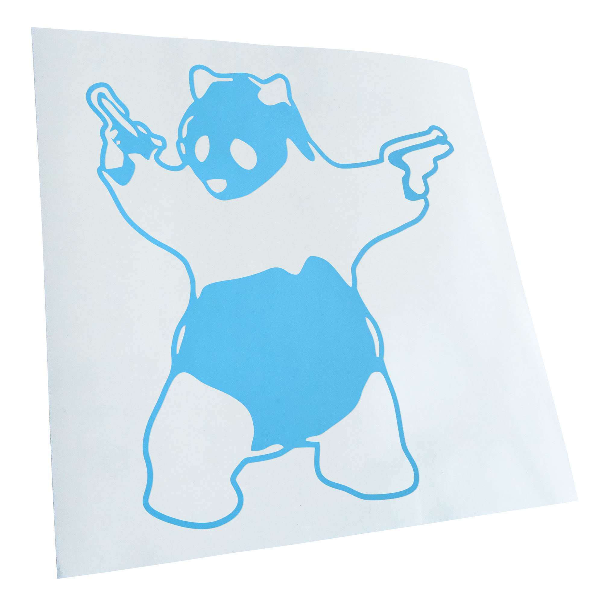 Autoaufkleber Panda with Guns Selbstklebend Fahrrad LKW - Picture 113 of 182