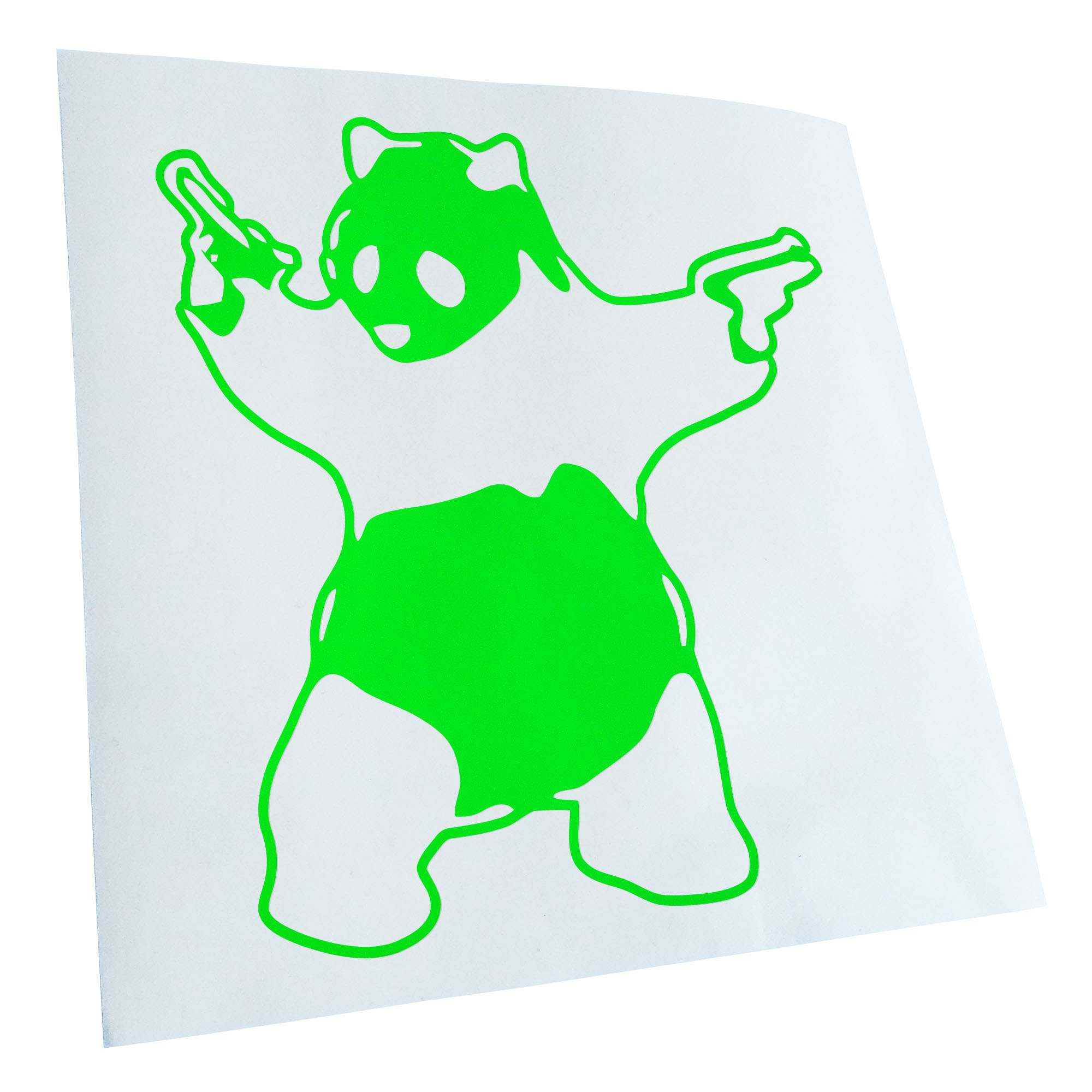 Autoaufkleber Panda with Guns Selbstklebend Fahrrad LKW - Picture 127 of 182