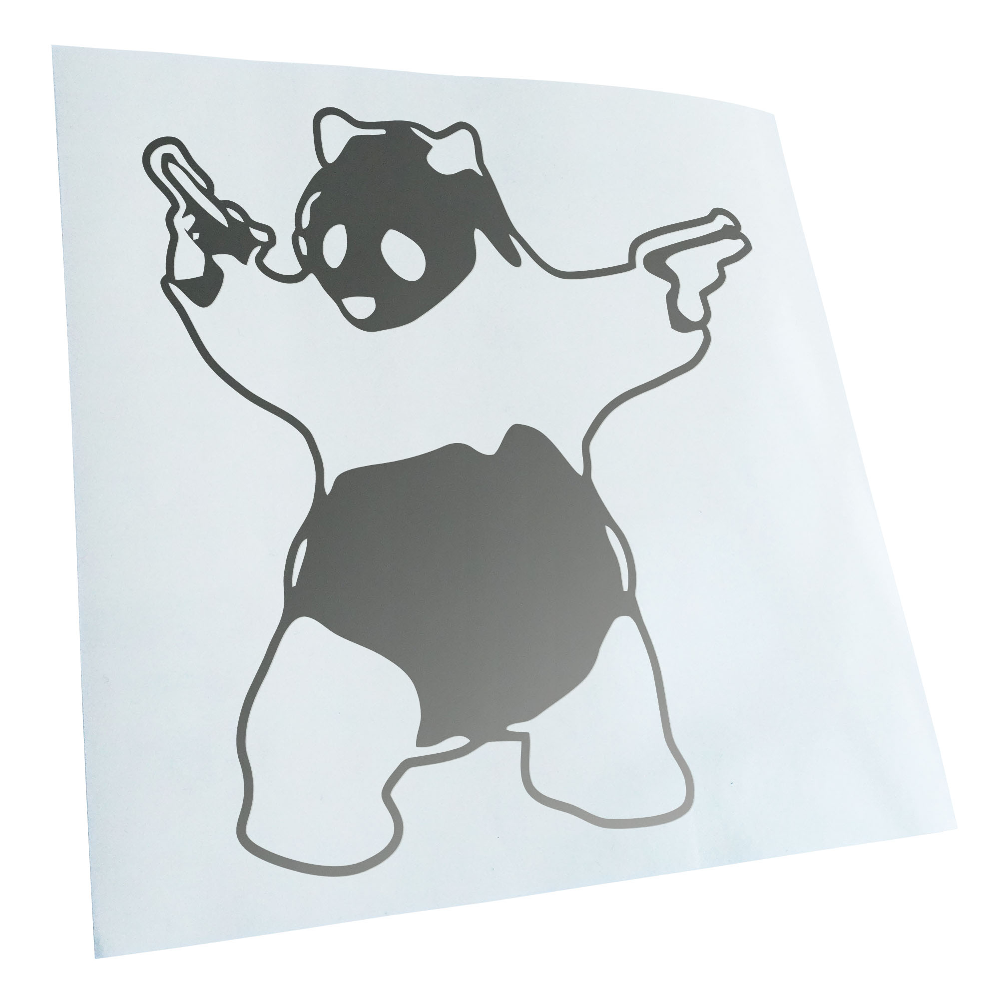 Autoaufkleber Panda with Guns Selbstklebend Fahrrad LKW - Picture 162 of 182