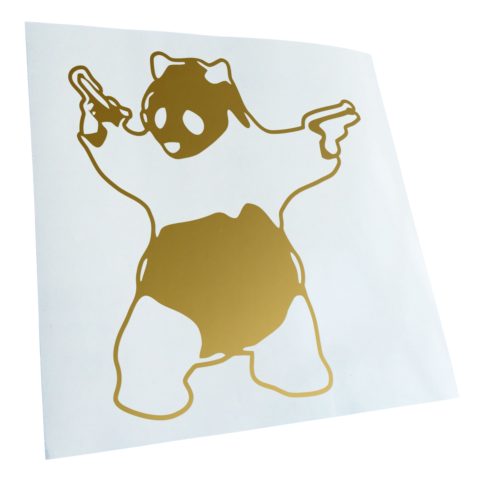 Autoaufkleber Panda with Guns Selbstklebend Fahrrad LKW - Picture 169 of 182