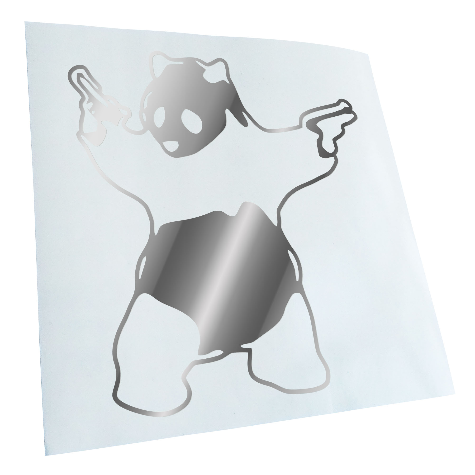 Autoaufkleber Panda with Guns Selbstklebend Fahrrad LKW - Picture 176 of 182