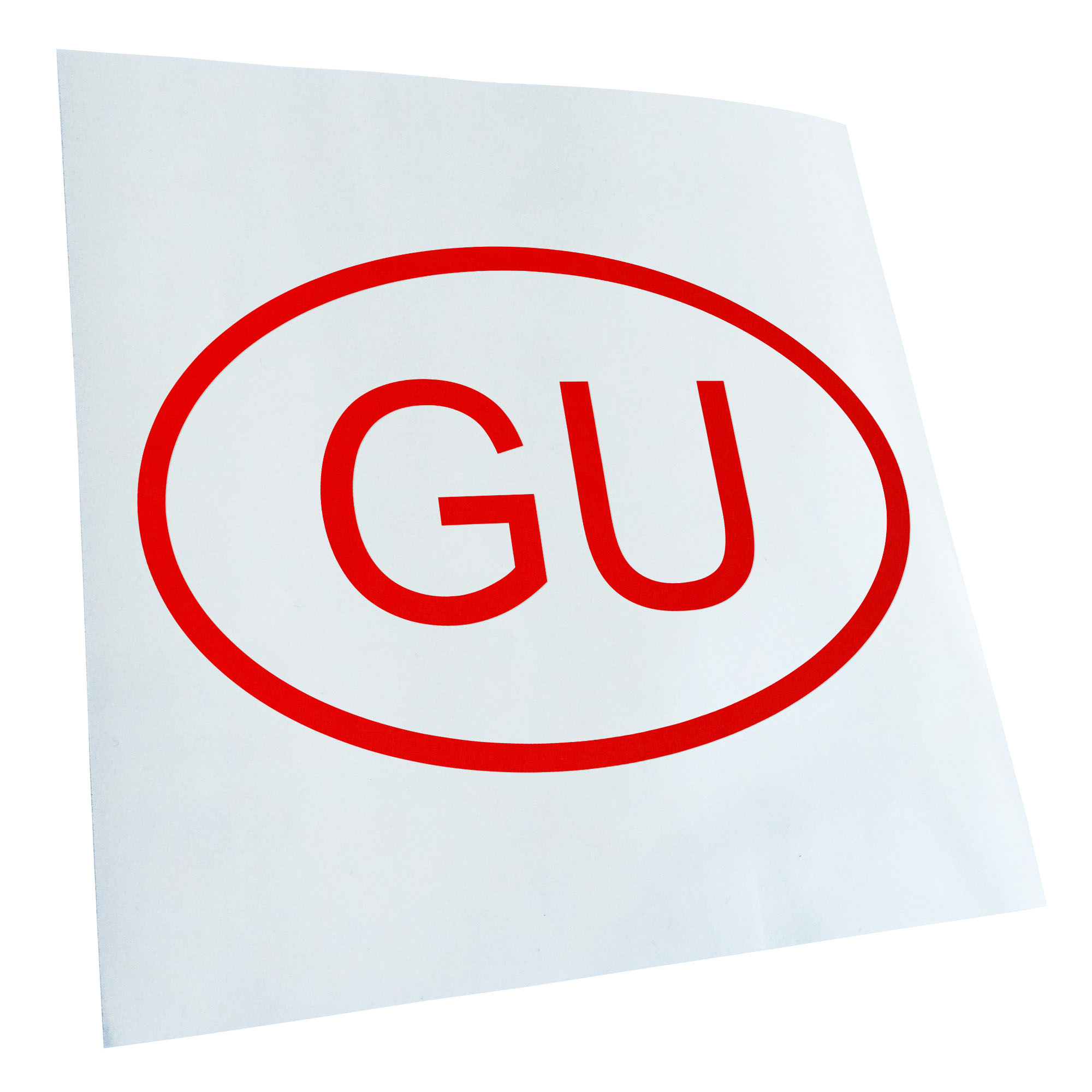 Aufkleber Guam GU Selbstklebend Fahrrad LKW - Bild 50 von 182