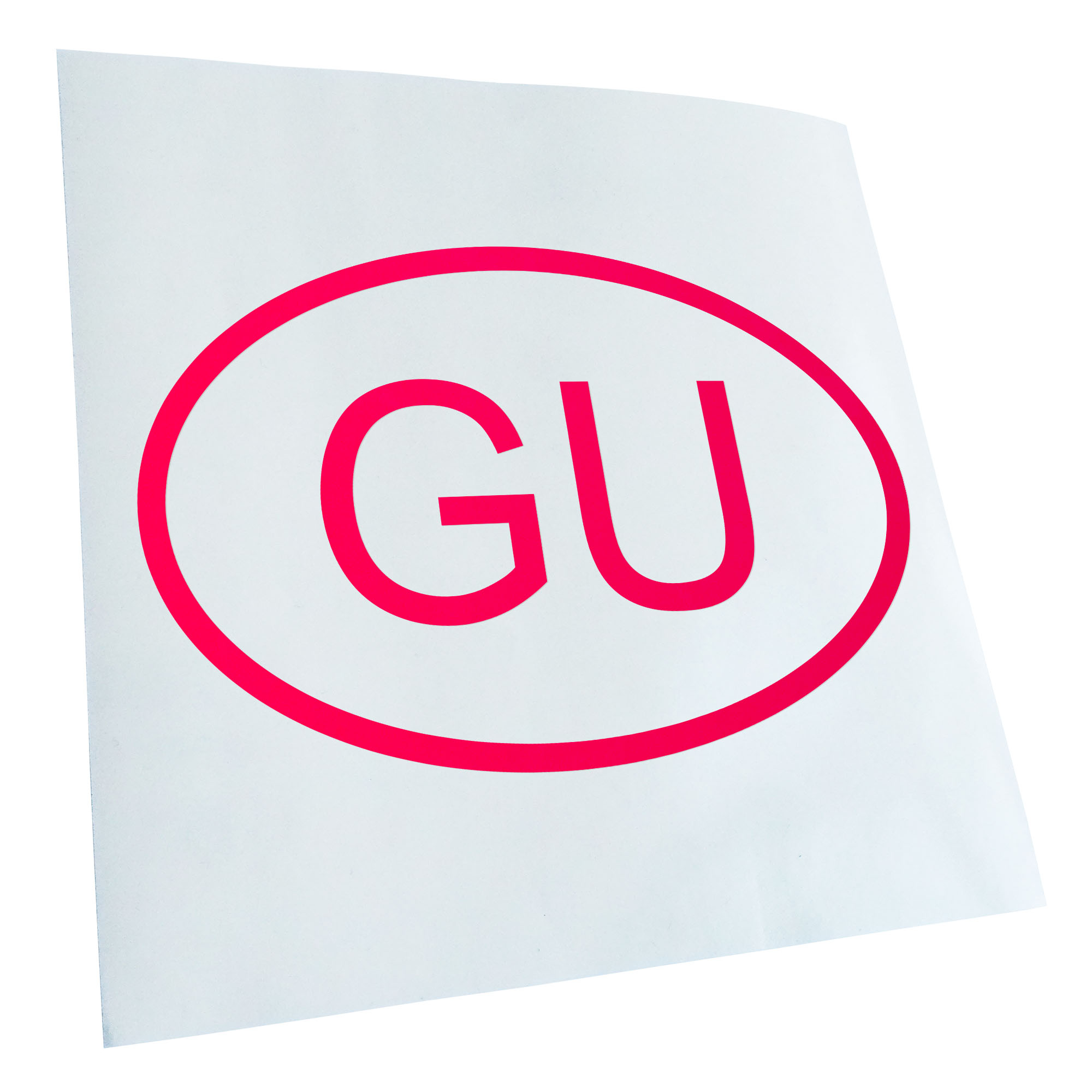 Aufkleber Guam GU Selbstklebend Fahrrad LKW - Bild 92 von 182