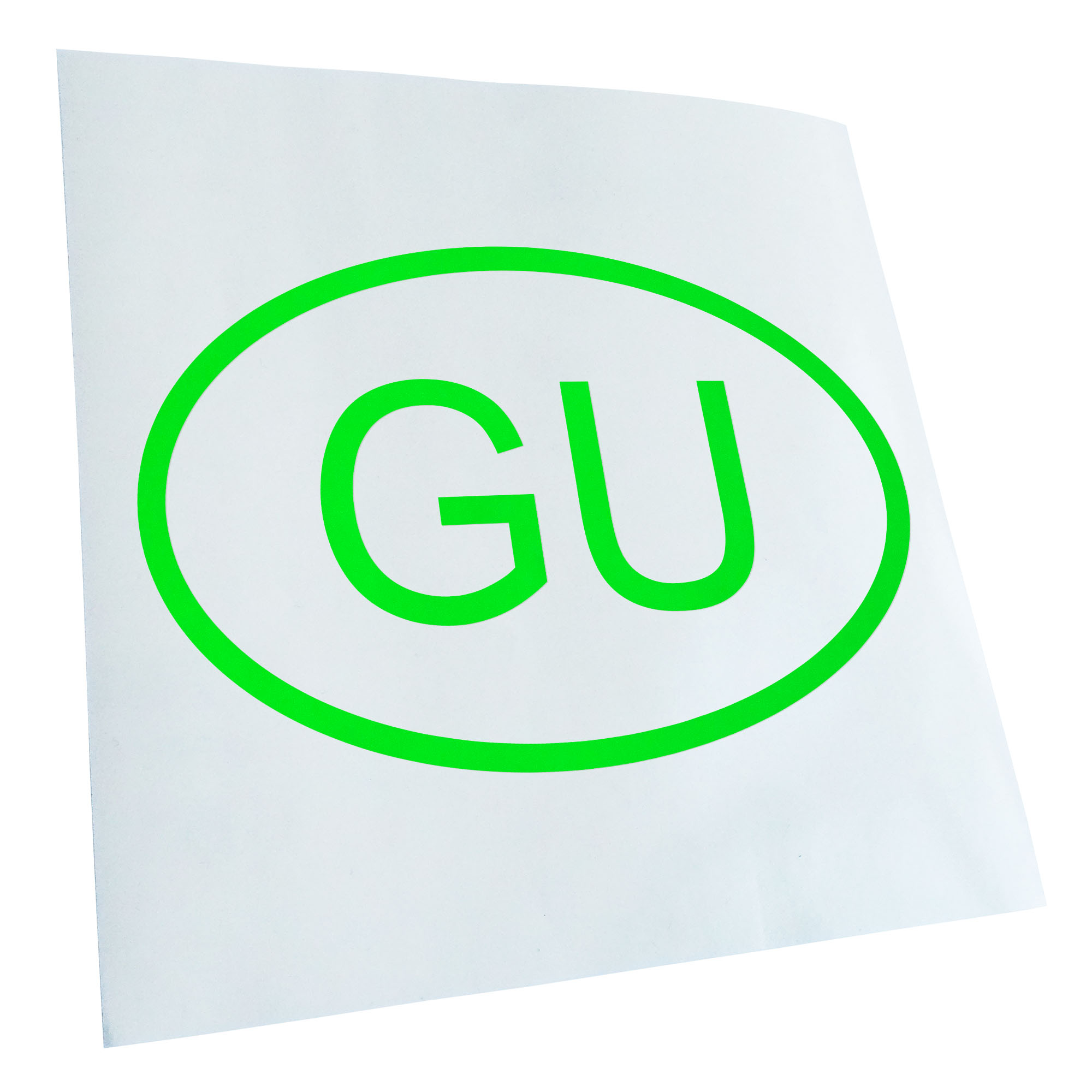 Aufkleber Guam GU Selbstklebend Fahrrad LKW - Bild 127 von 182