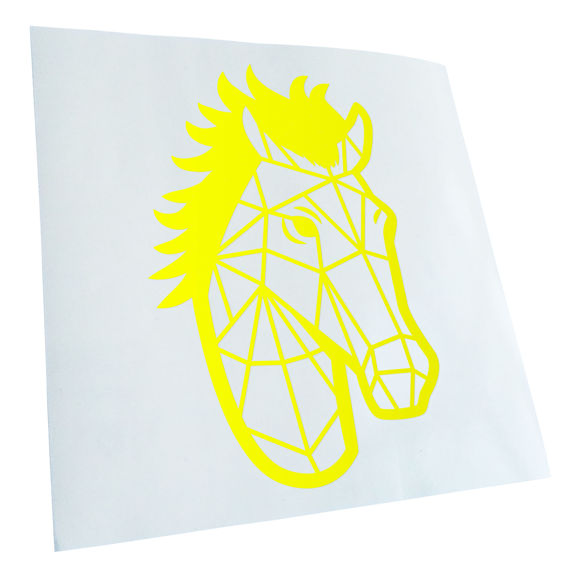 Aufkleber Polygon Pferd Stute Tier Art Selbstklebend Fahrrad LKW - Picture 43 of 182