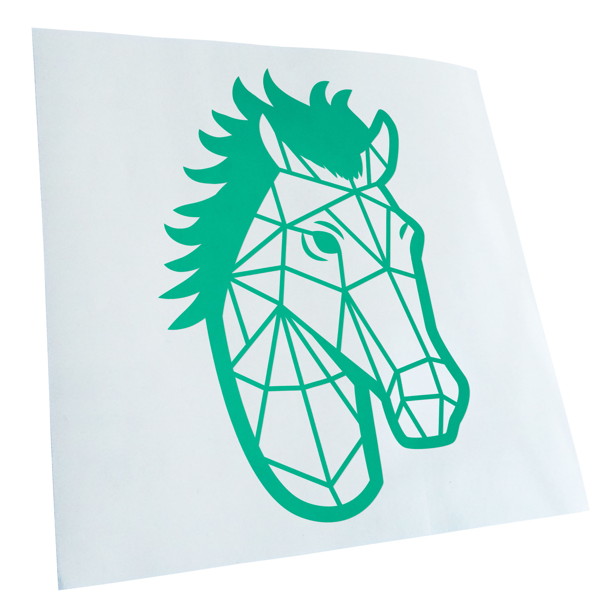 Aufkleber Polygon Pferd Stute Tier Art Selbstklebend Fahrrad LKW - Picture 106 of 182