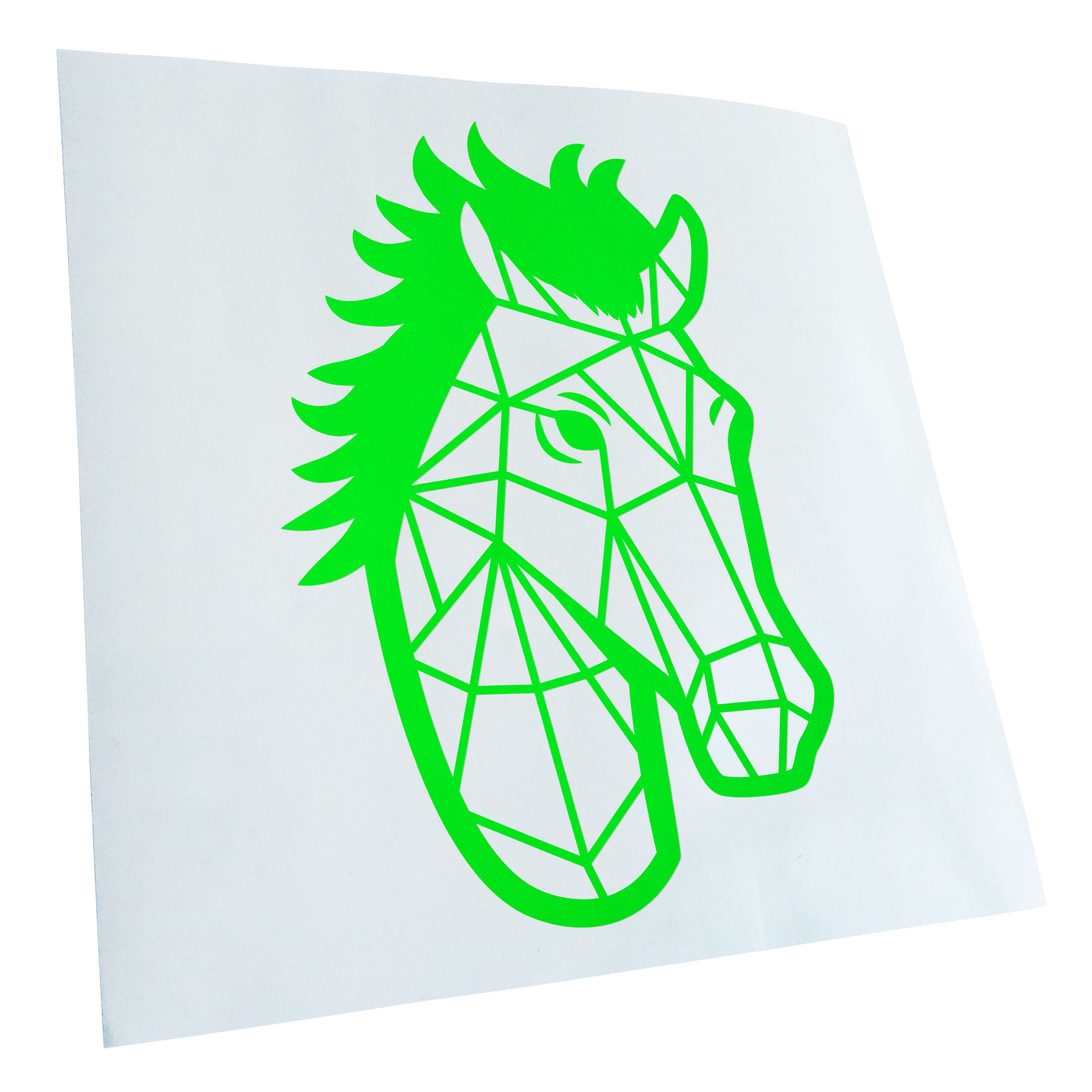 Aufkleber Polygon Pferd Stute Tier Art Selbstklebend Fahrrad LKW - Picture 127 of 182