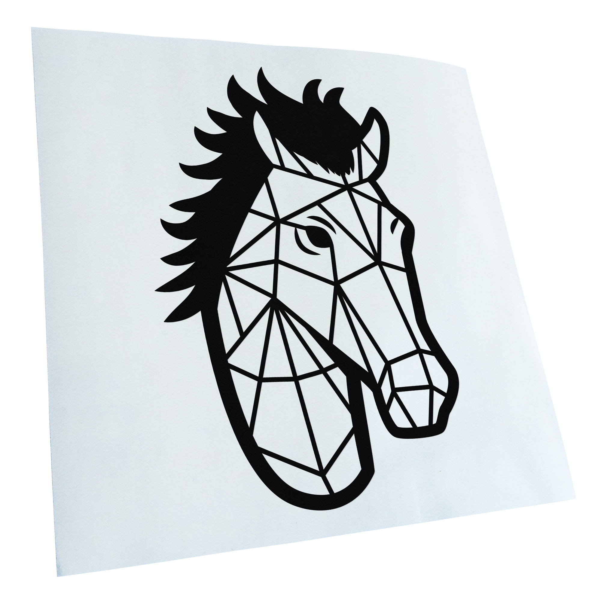 Aufkleber Polygon Pferd Stute Tier Art Selbstklebend Fahrrad LKW - Picture 134 of 182