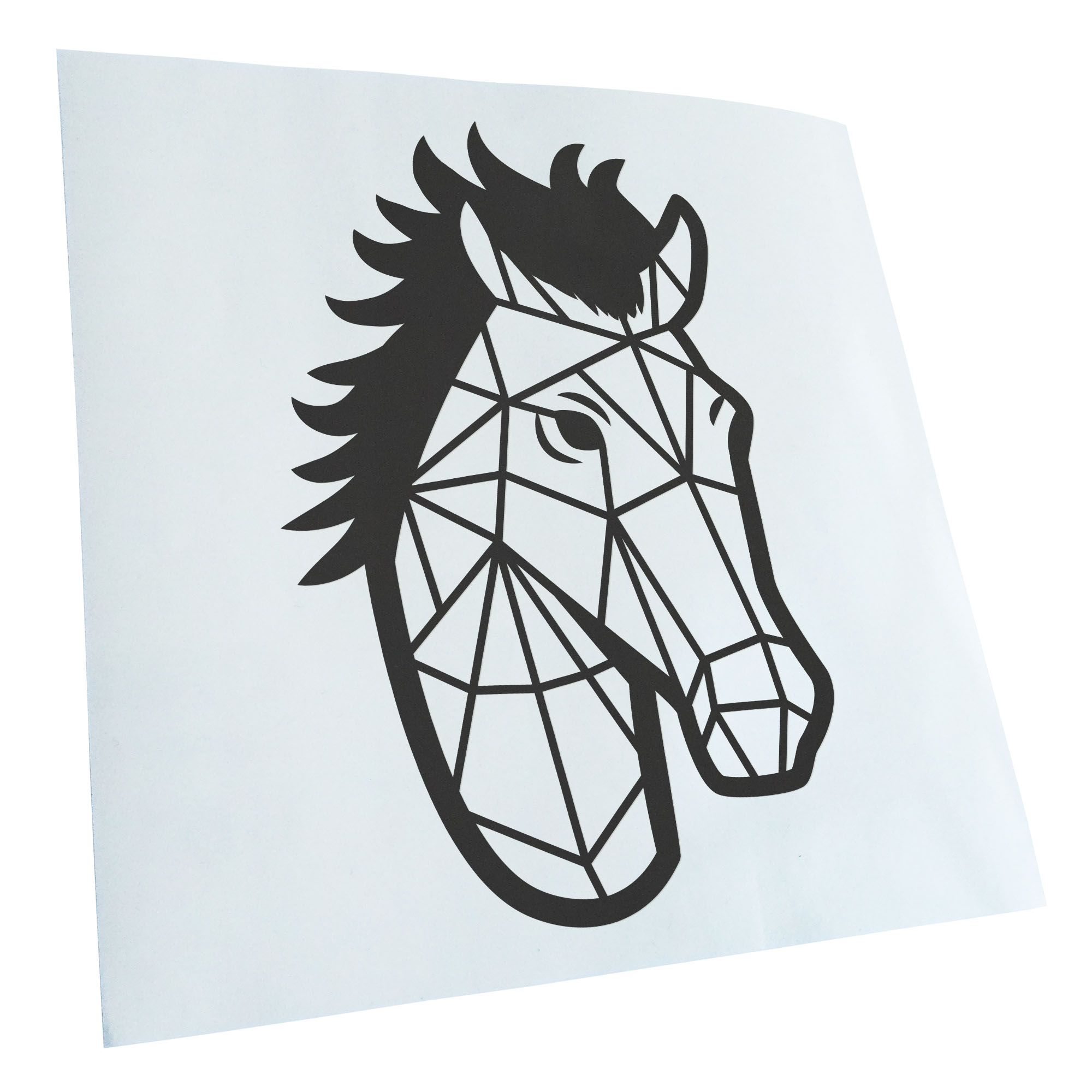 Aufkleber Polygon Pferd Stute Tier Art Selbstklebend Fahrrad LKW - Picture 148 of 182