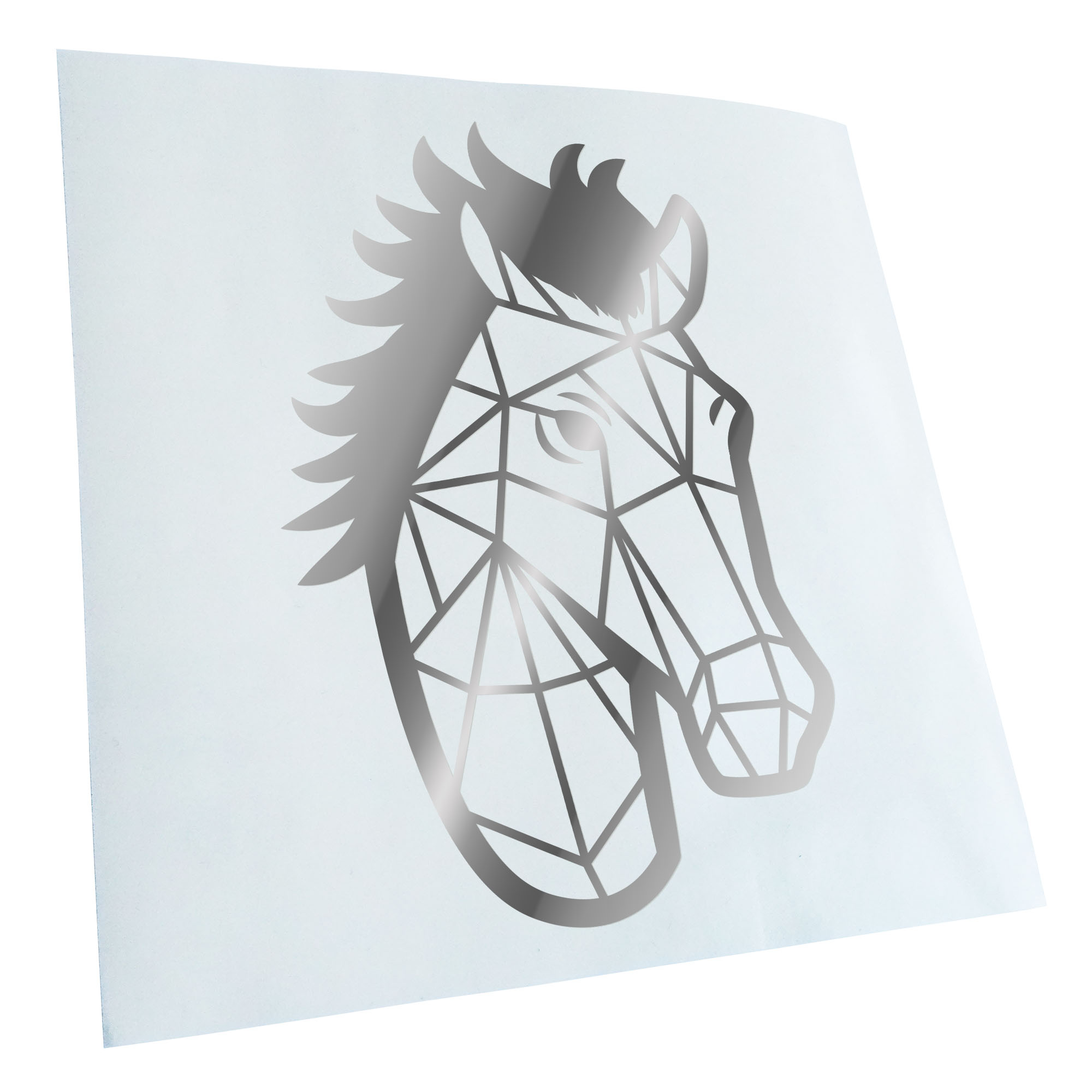 Aufkleber Polygon Pferd Stute Tier Art Selbstklebend Fahrrad LKW - Picture 176 of 182