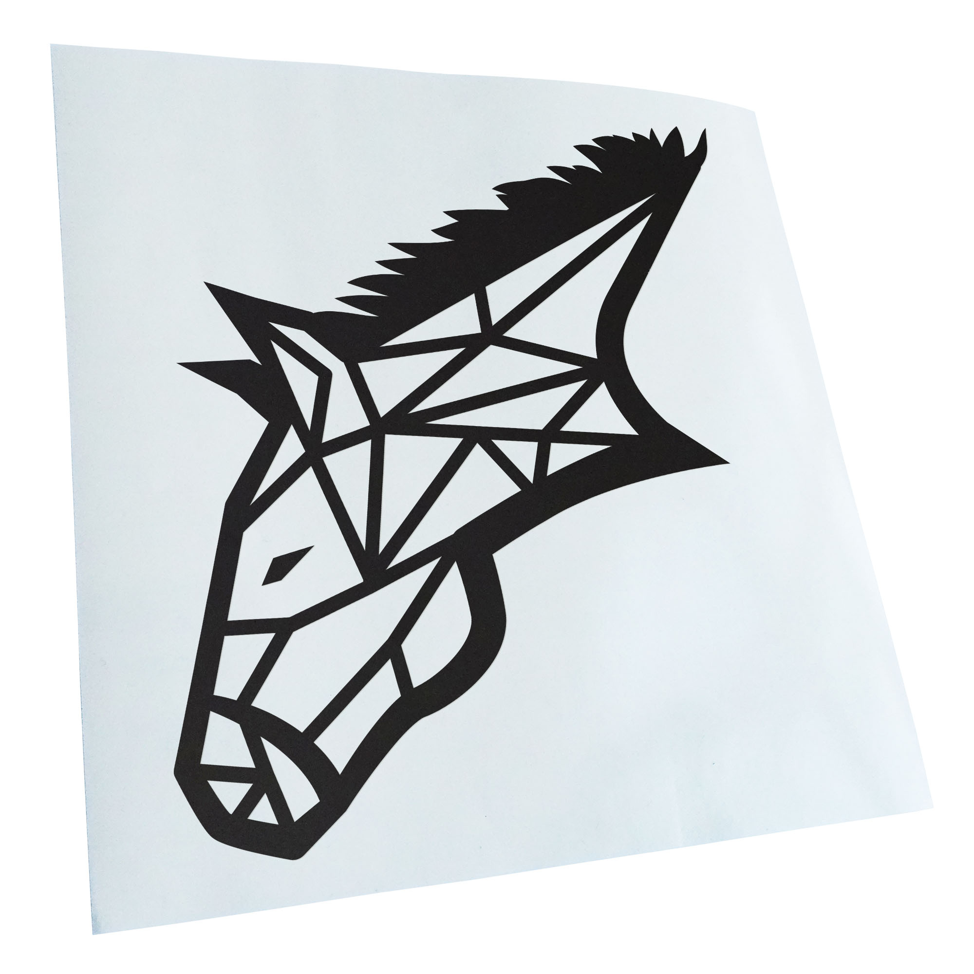 Aufkleber Esel Pferd Polygon Selbstklebend Fahrrad LKW - Picture 15 of 182