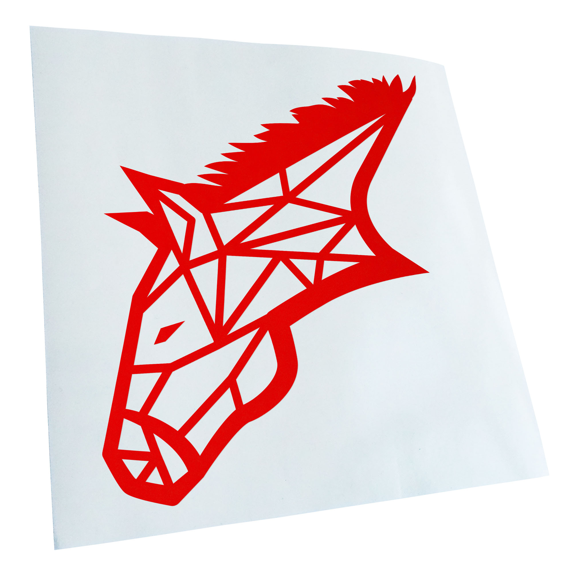 Aufkleber Esel Pferd Polygon Selbstklebend Fahrrad LKW - Picture 50 of 182