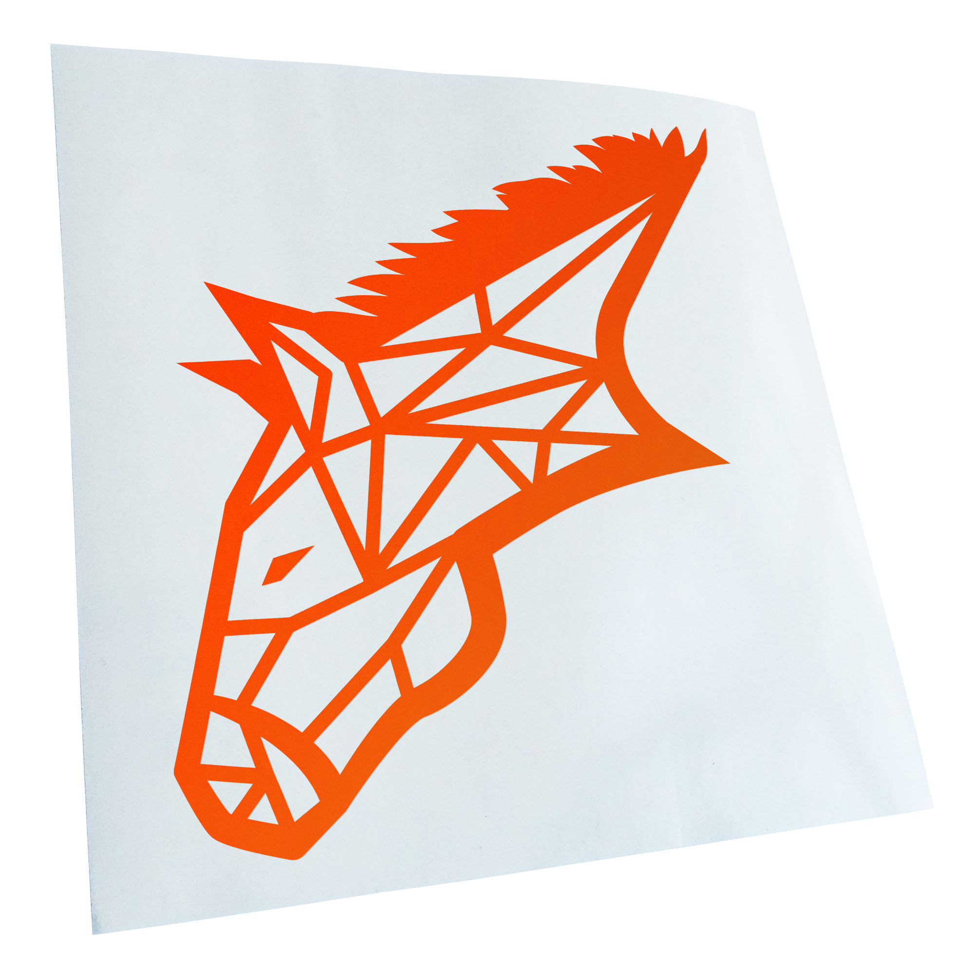 Aufkleber Esel Pferd Polygon Selbstklebend Fahrrad LKW - Picture 64 of 182