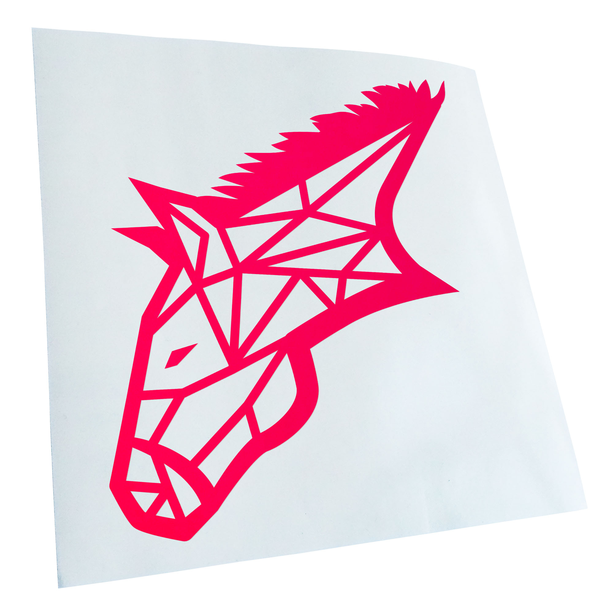 Aufkleber Esel Pferd Polygon Selbstklebend Fahrrad LKW - Picture 92 of 182