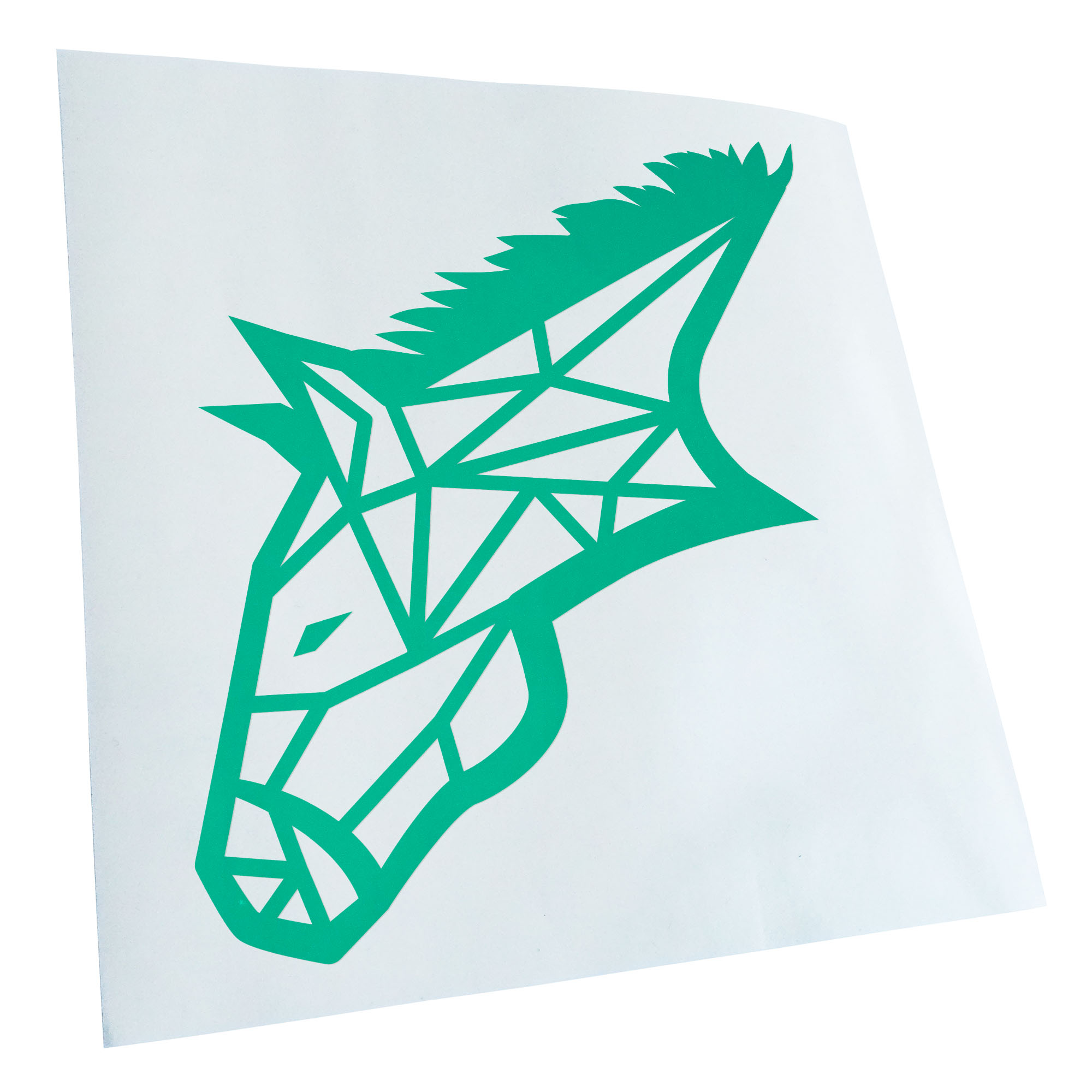 Aufkleber Esel Pferd Polygon Selbstklebend Fahrrad LKW - Picture 106 of 182