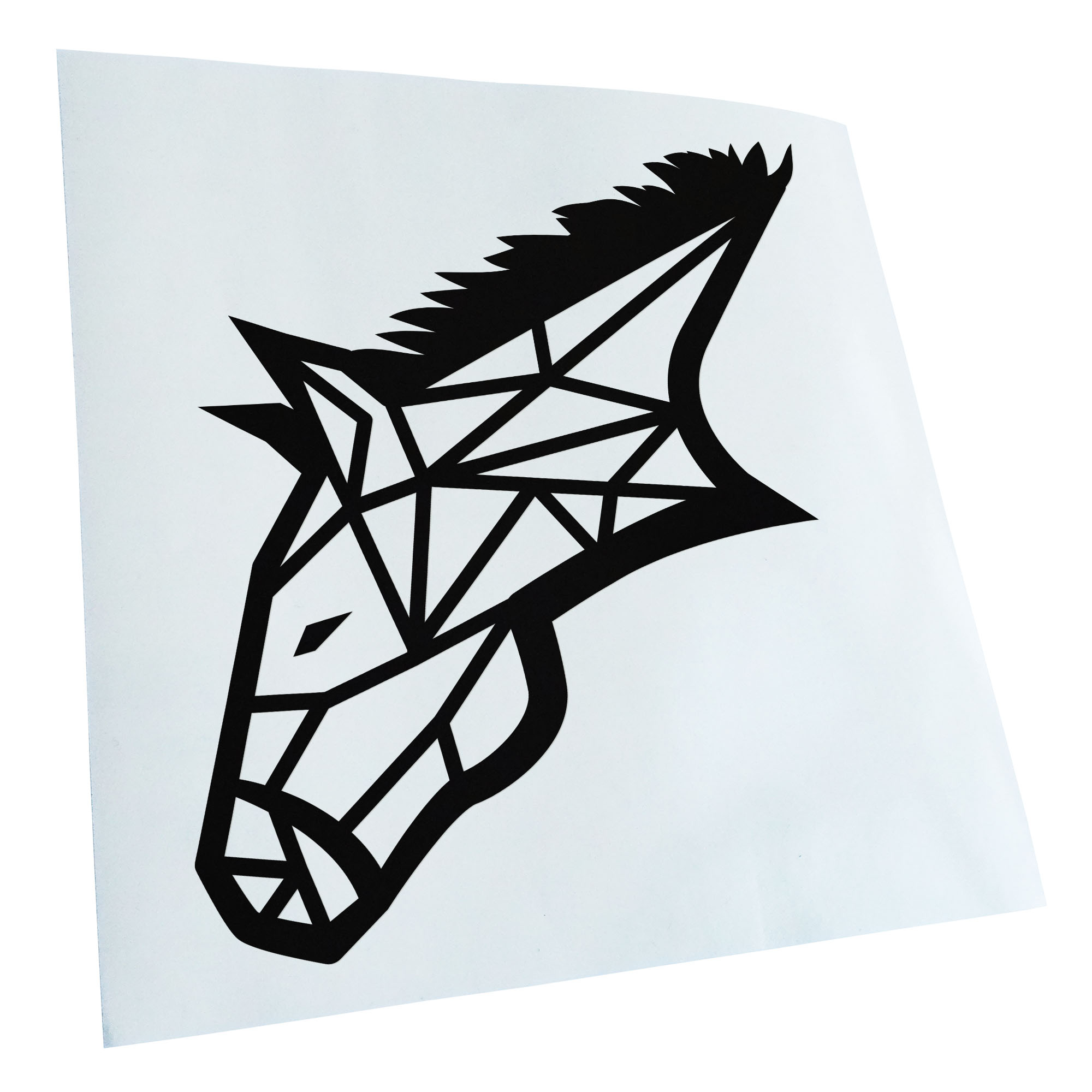 Aufkleber Esel Pferd Polygon Selbstklebend Fahrrad LKW - Picture 134 of 182