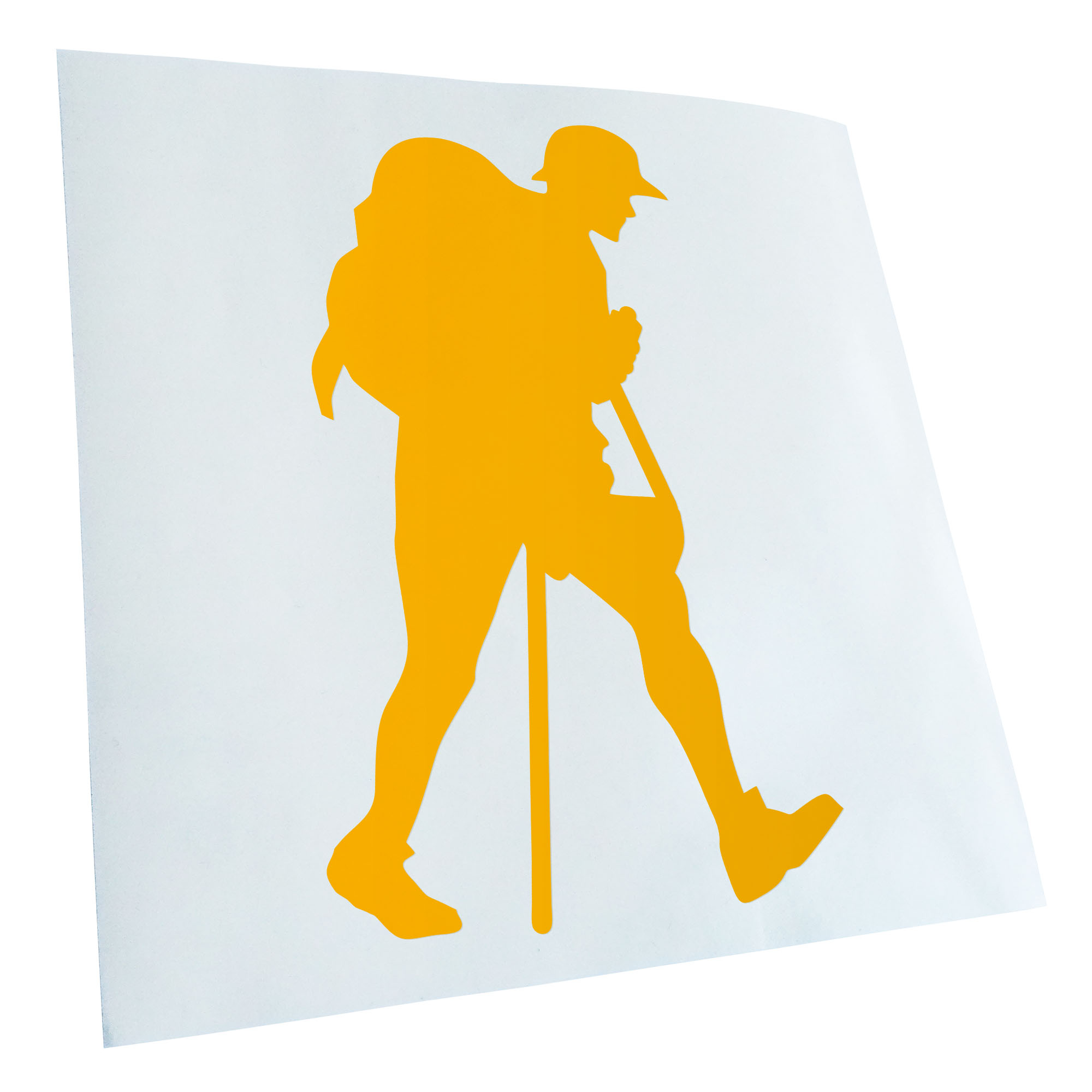 Autoaufkleber Wandern Trekking Figur Selbstklebend Auto Fahrrad LKW - Picture 29 of 182