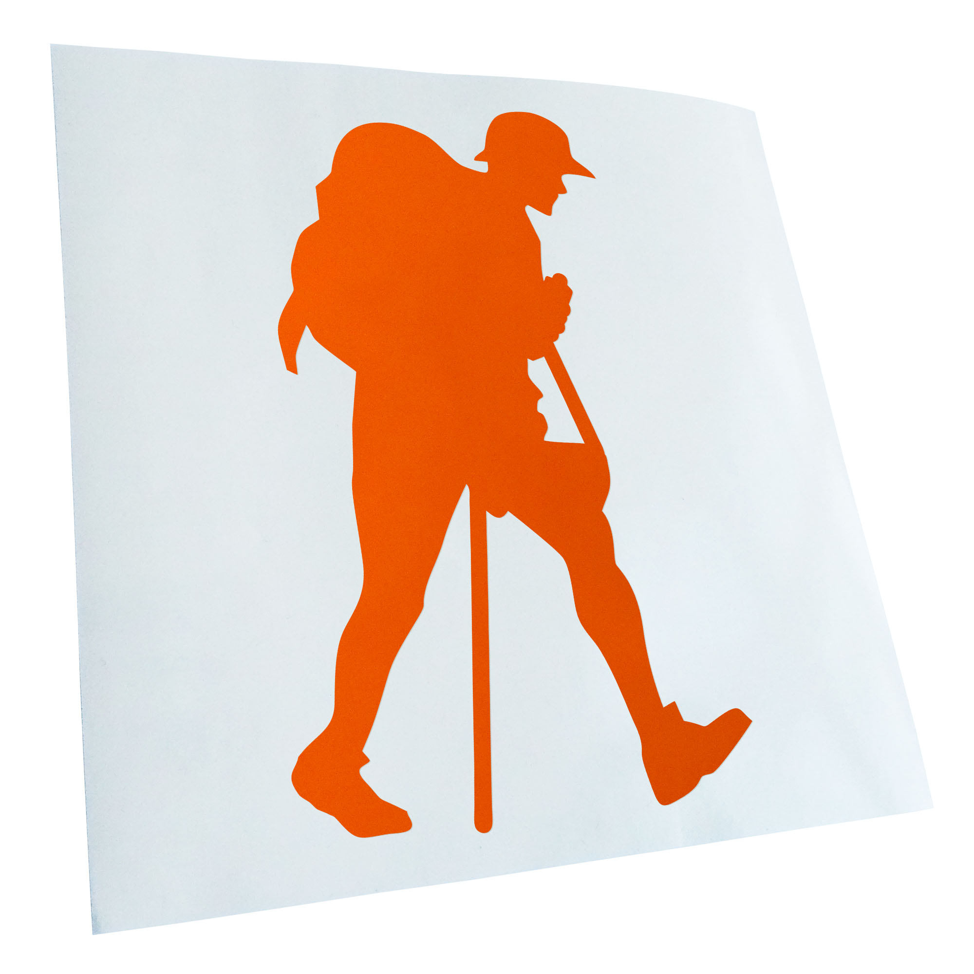 Autoaufkleber Wandern Trekking Figur Selbstklebend Auto Fahrrad LKW - Picture 57 of 182