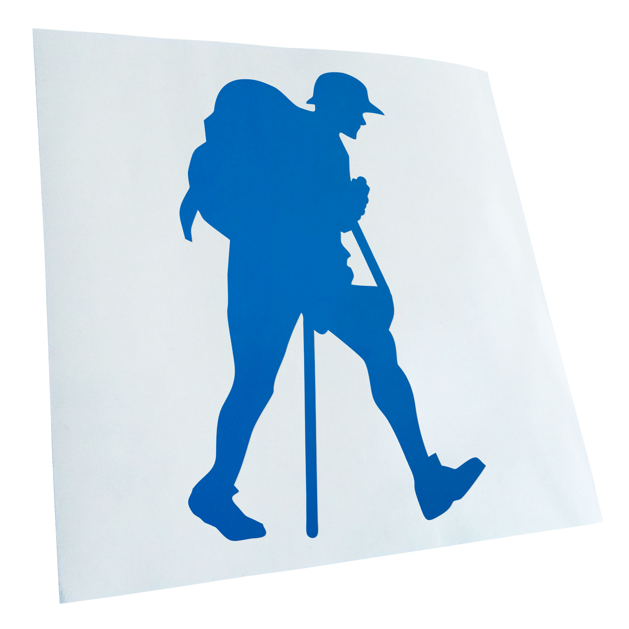 Autoaufkleber Wandern Trekking Figur Selbstklebend Auto Fahrrad LKW - Picture 99 of 182