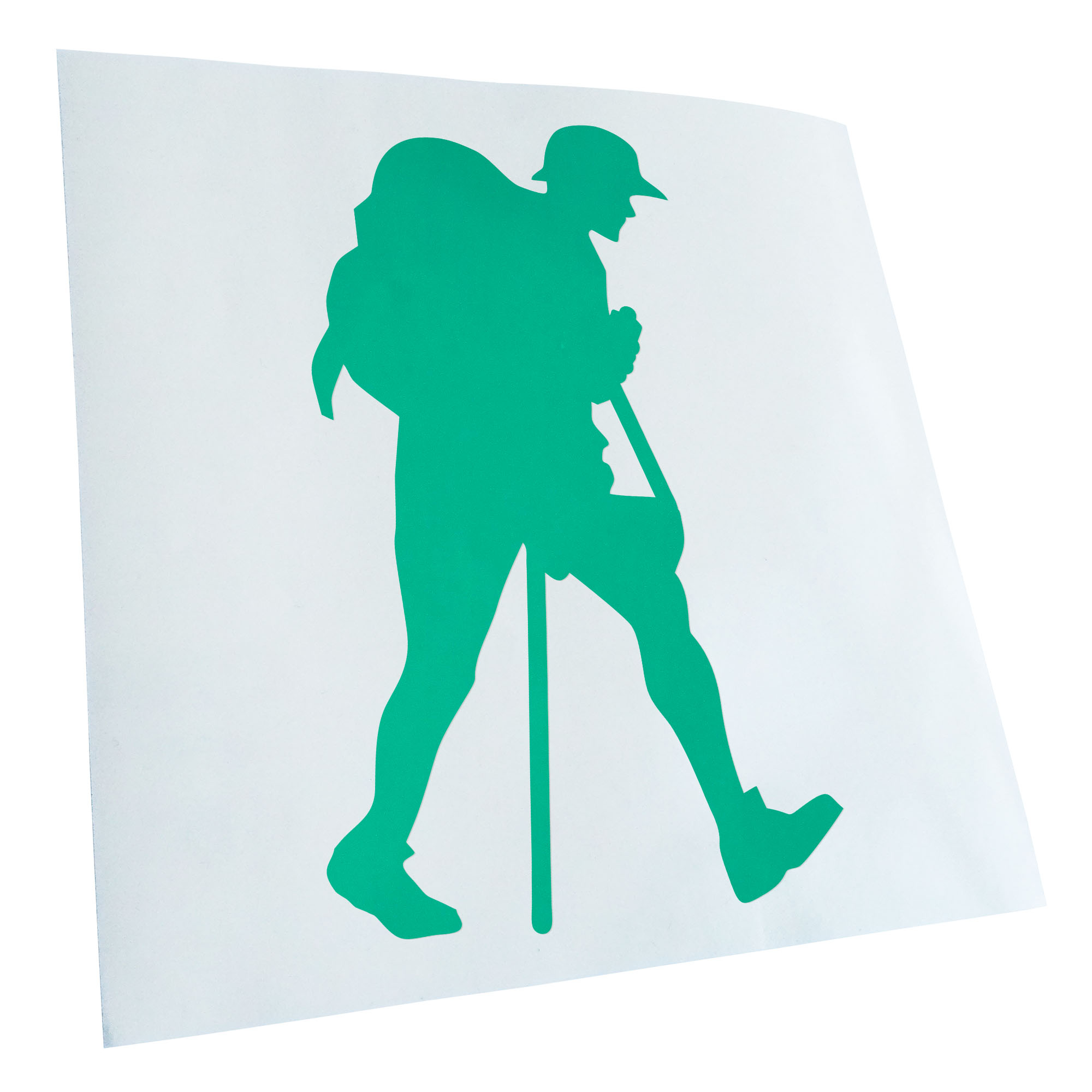 Autoaufkleber Wandern Trekking Figur Selbstklebend Auto Fahrrad LKW - Picture 106 of 182