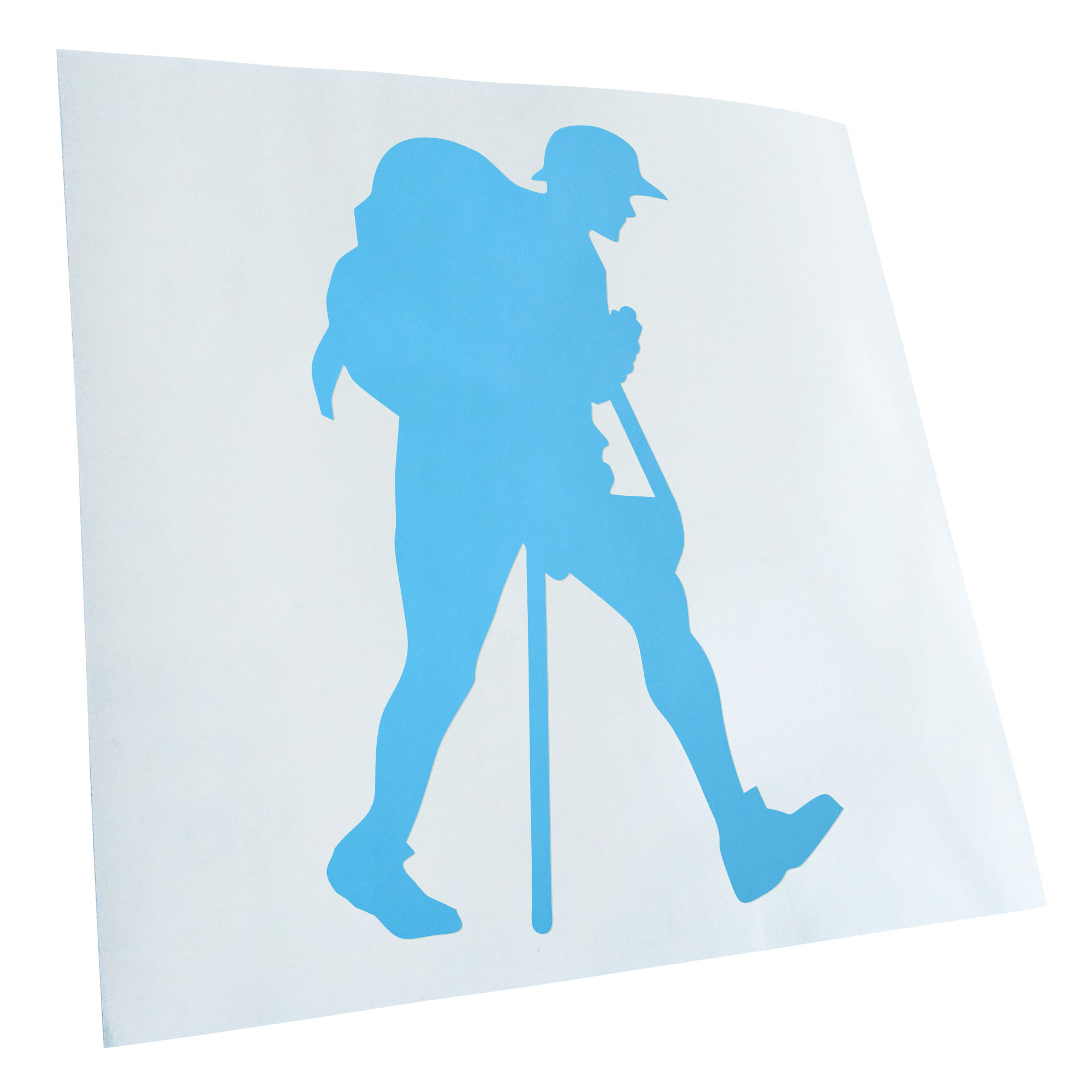 Autoaufkleber Wandern Trekking Figur Selbstklebend Auto Fahrrad LKW - Picture 113 of 182