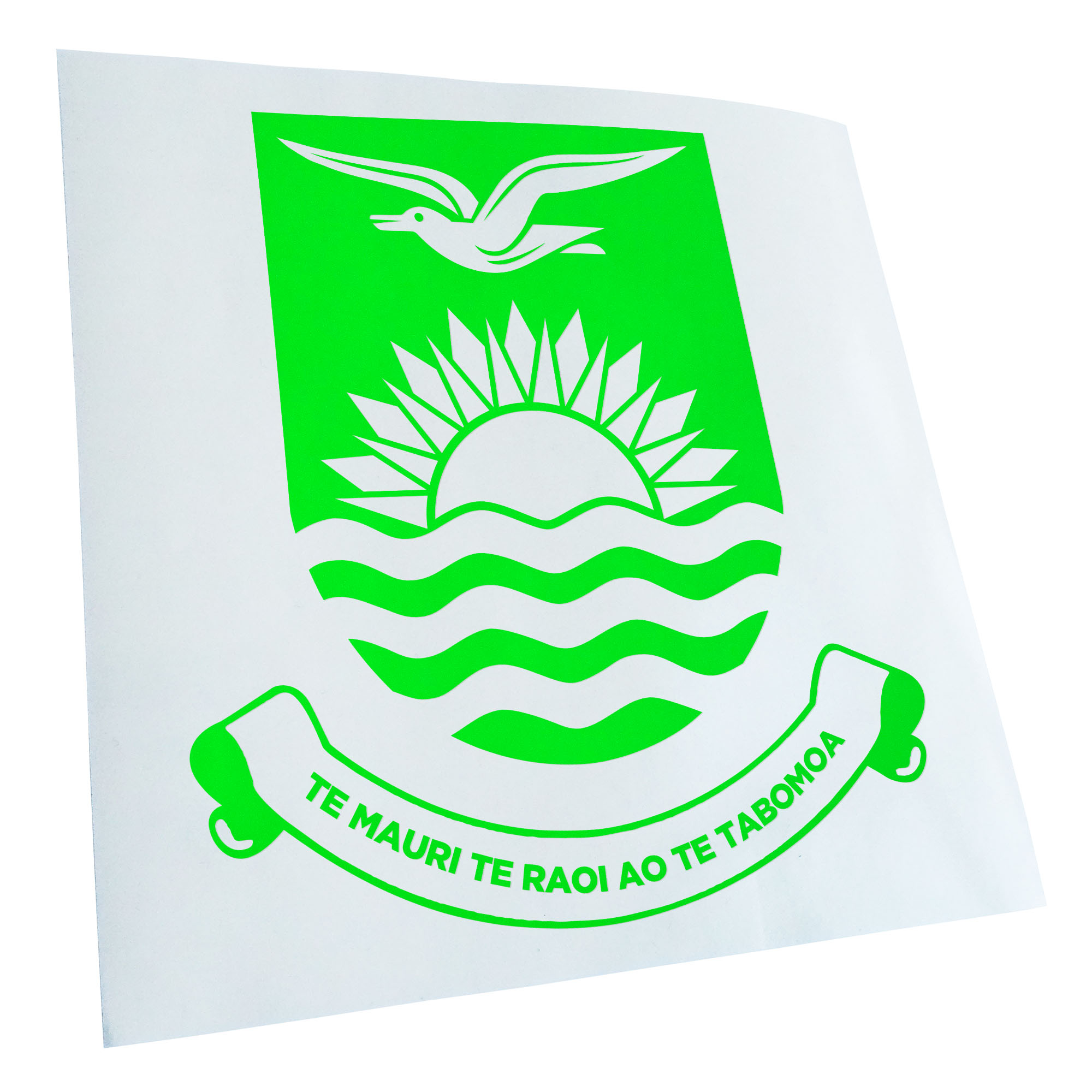 Autoaufkleber Kiribati Wappen Aufkleber Selbstklebend Auto LKW - Picture 127 of 182