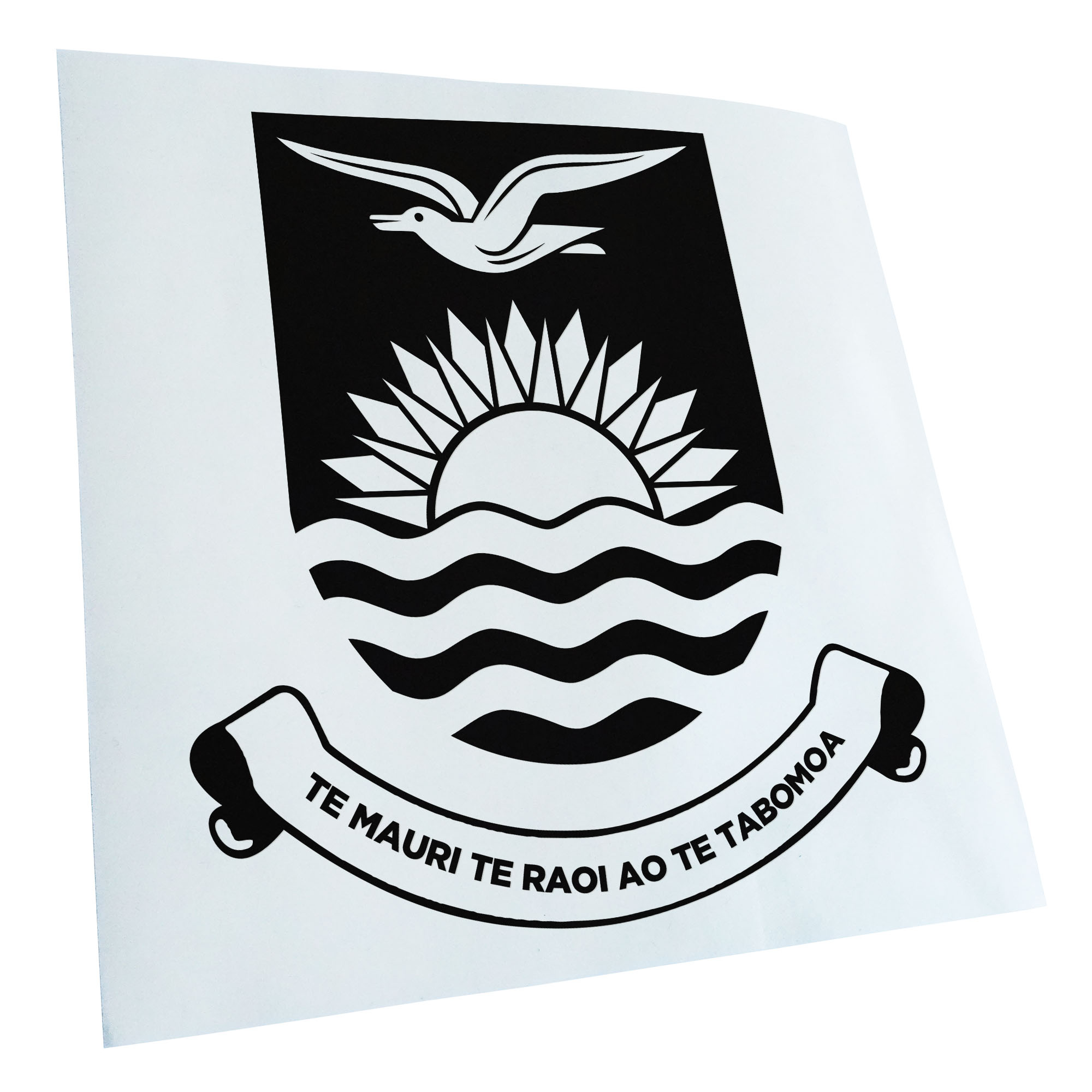 Autoaufkleber Kiribati Wappen Aufkleber Selbstklebend Auto LKW - Picture 134 of 182