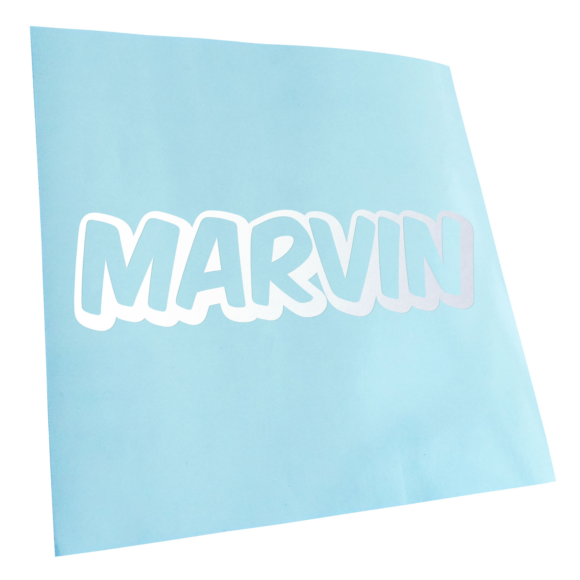 Woher Stammt Der Name Marvin Marvin Vorname Jungen Aufkleber Sticker 25 Farben Neon Matt | eBay.de
